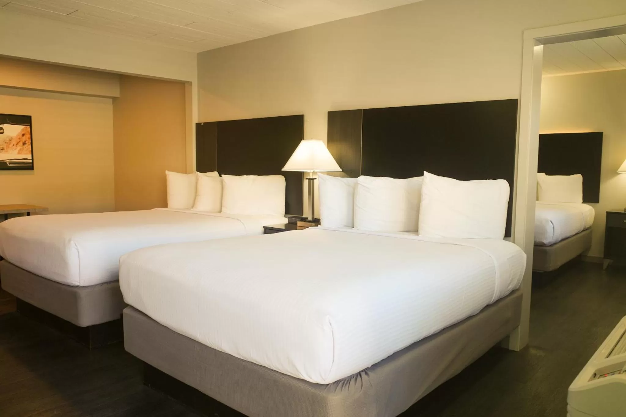 Bed in Americana Modern Hotel