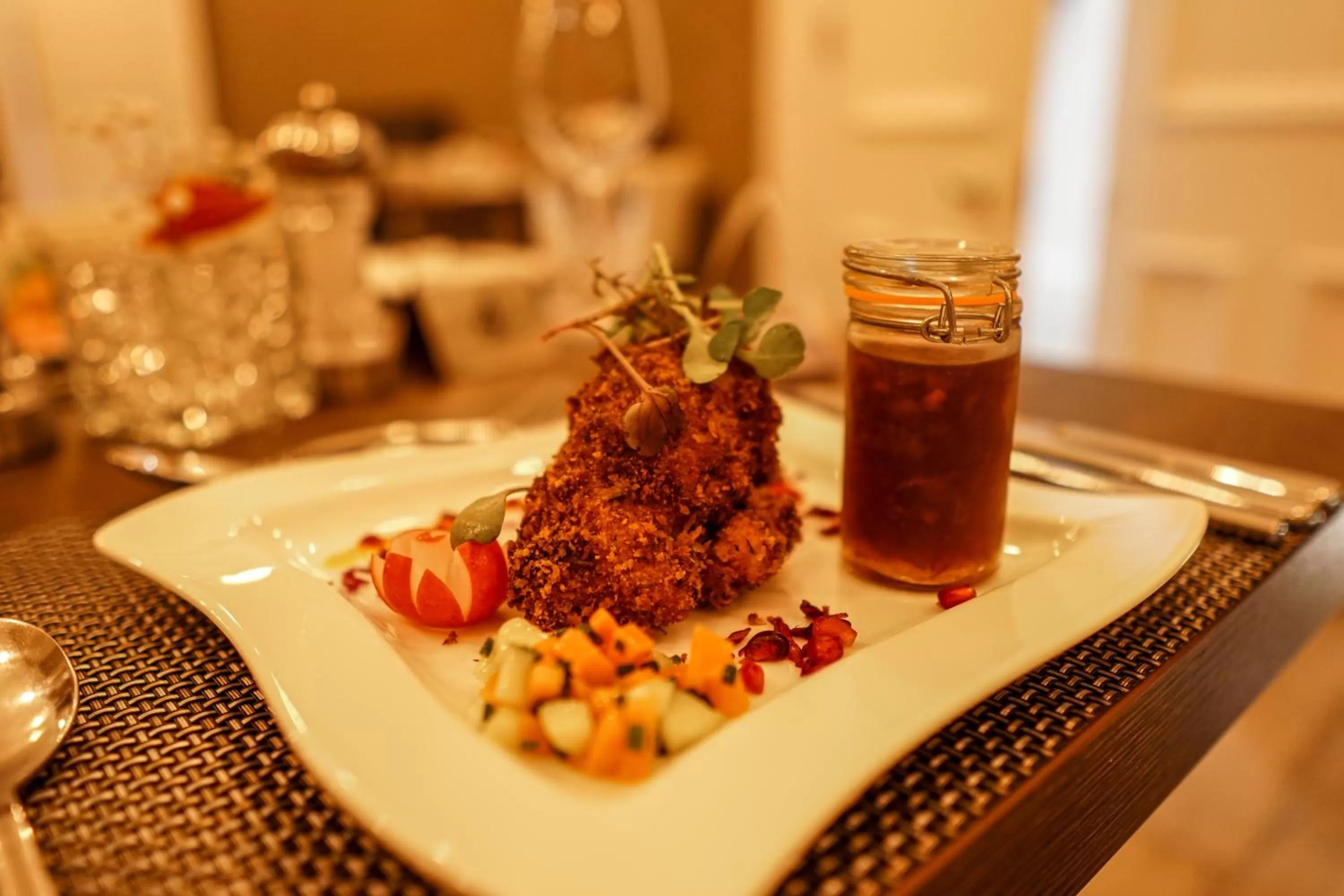 Food in Halvard Hotel