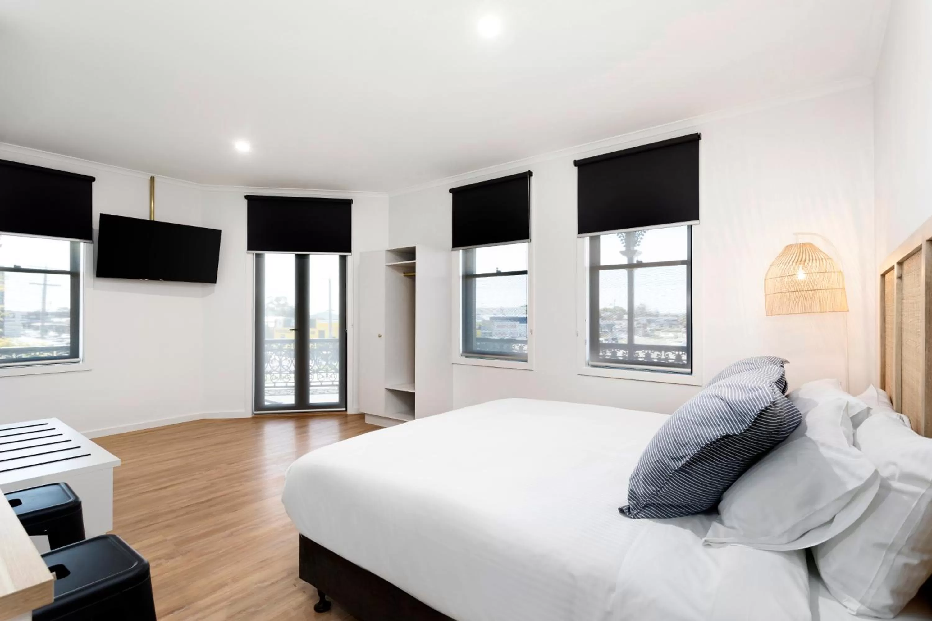 Bed in Grand Terminus Hotel