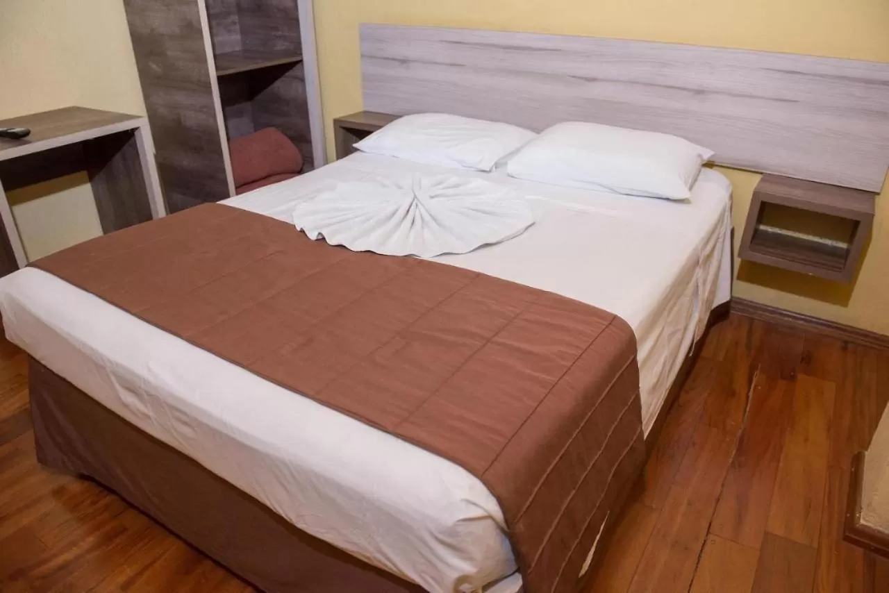 Bedroom, Bed in hotel iguaçu centro