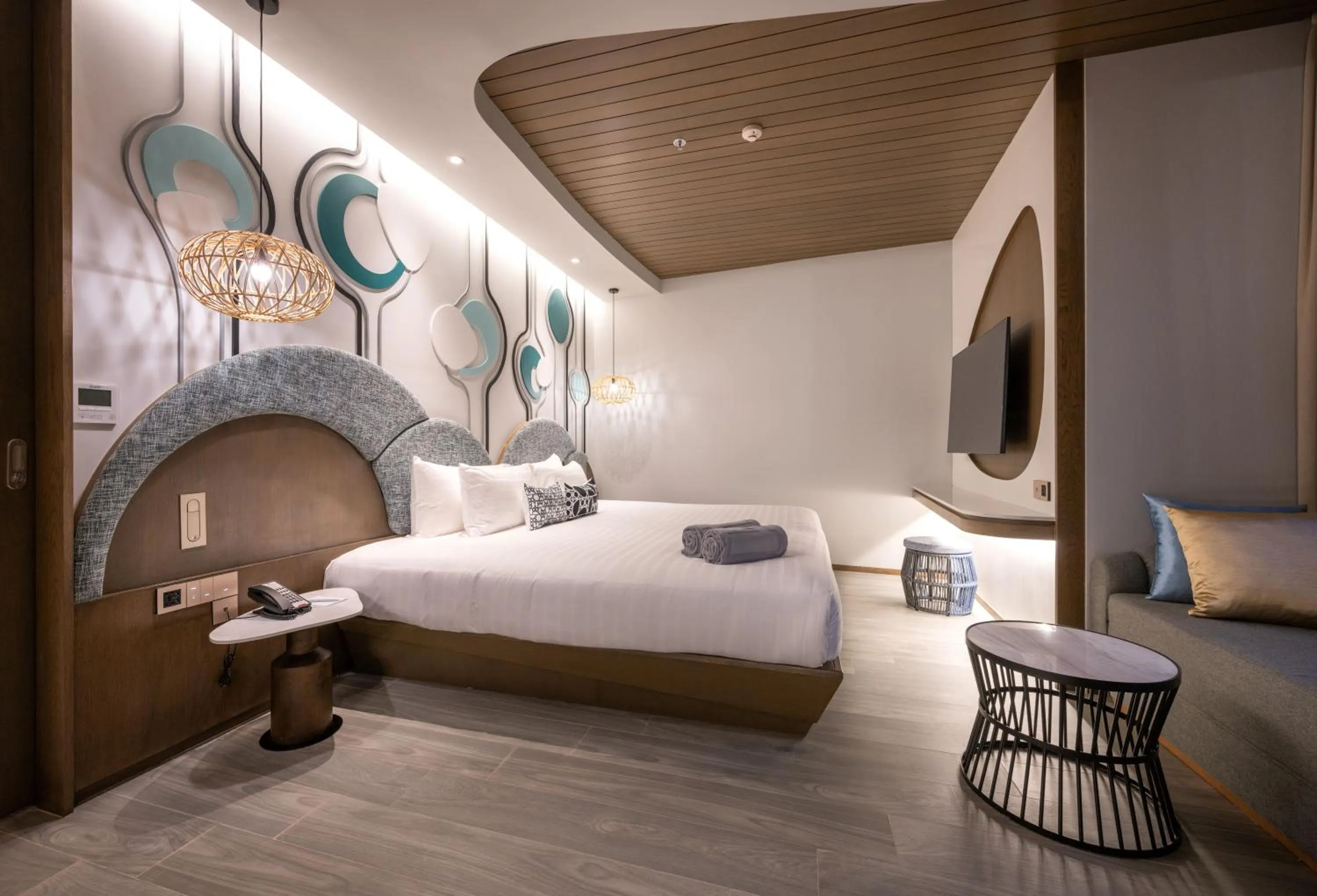 Bedroom, Bed in Metadee Concept Hotel