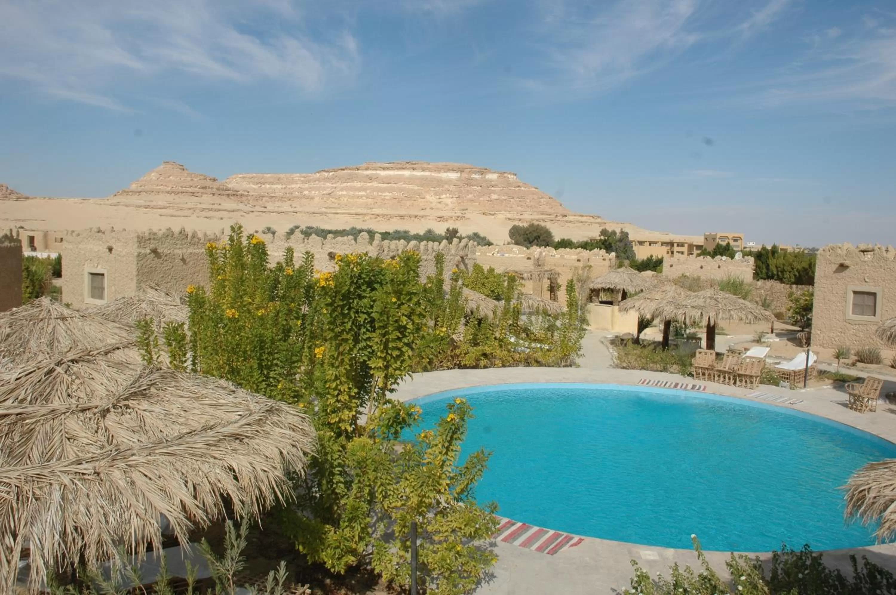 Swimming pool in Siwa Shali Resort