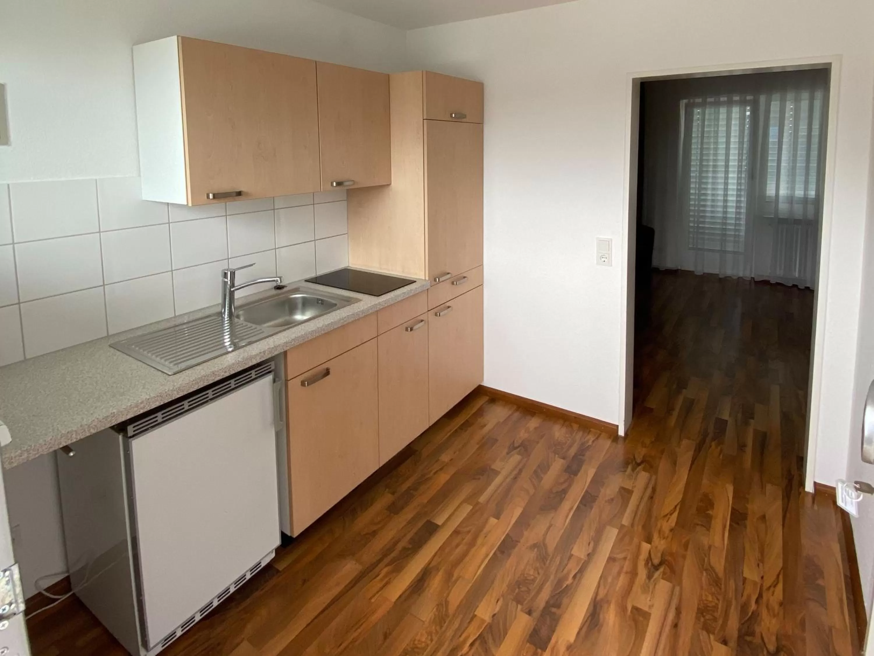 Kitchen or kitchenette in ZUM ZIEL Hotel Grenzach-Wyhlen bei Basel