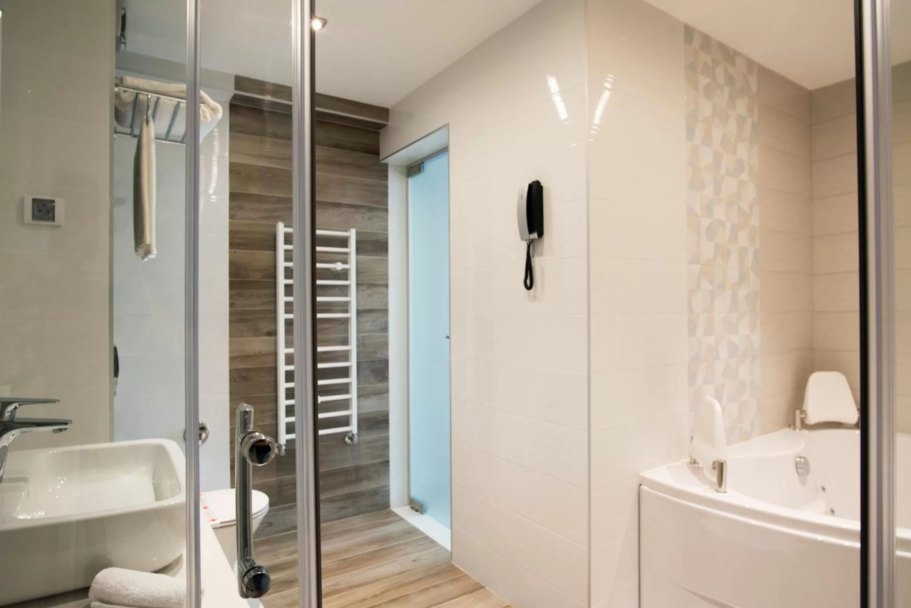 Bathroom in Family Hotel Business Club