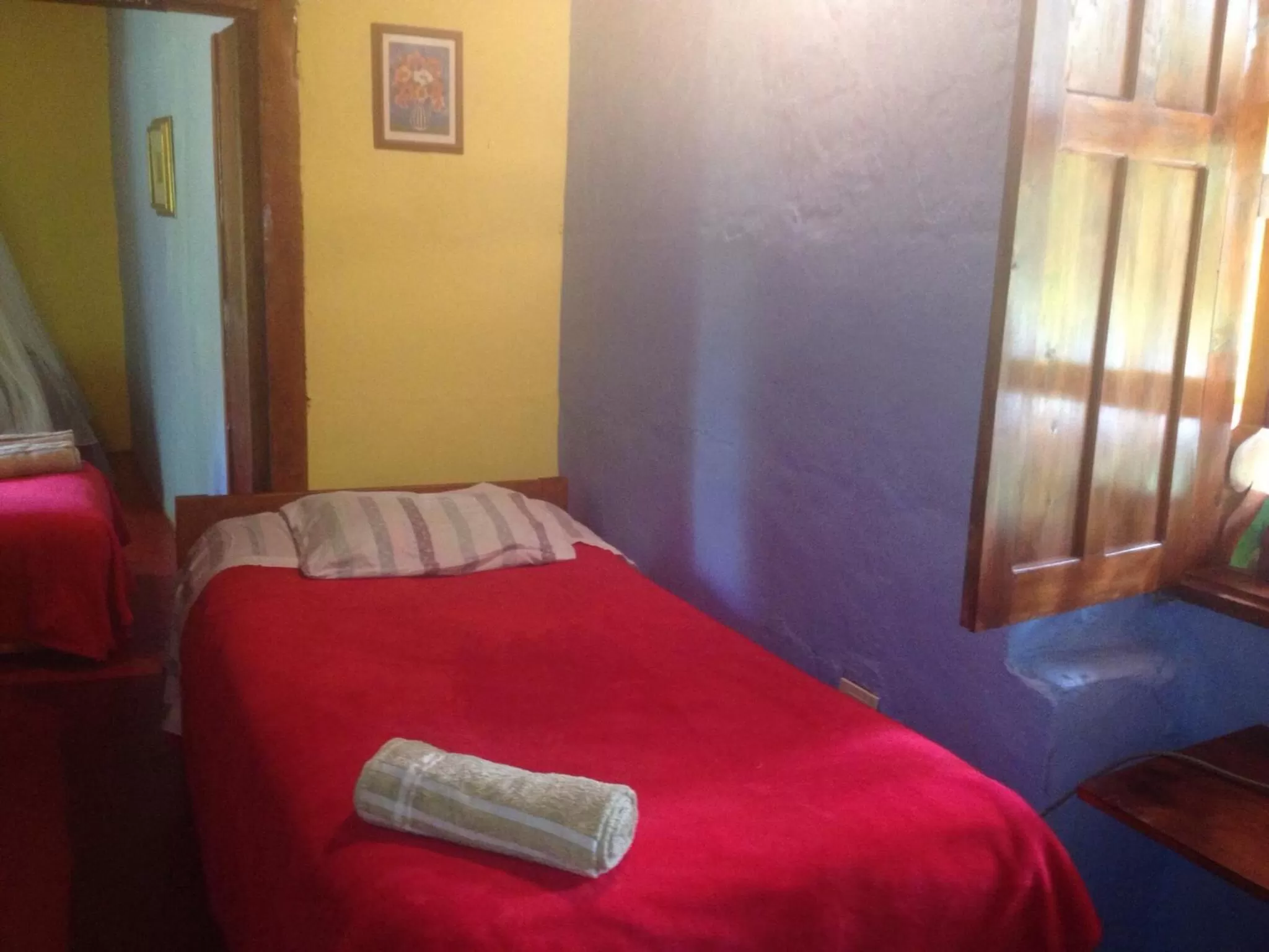 Bed in Casa finca típica the lake hotel