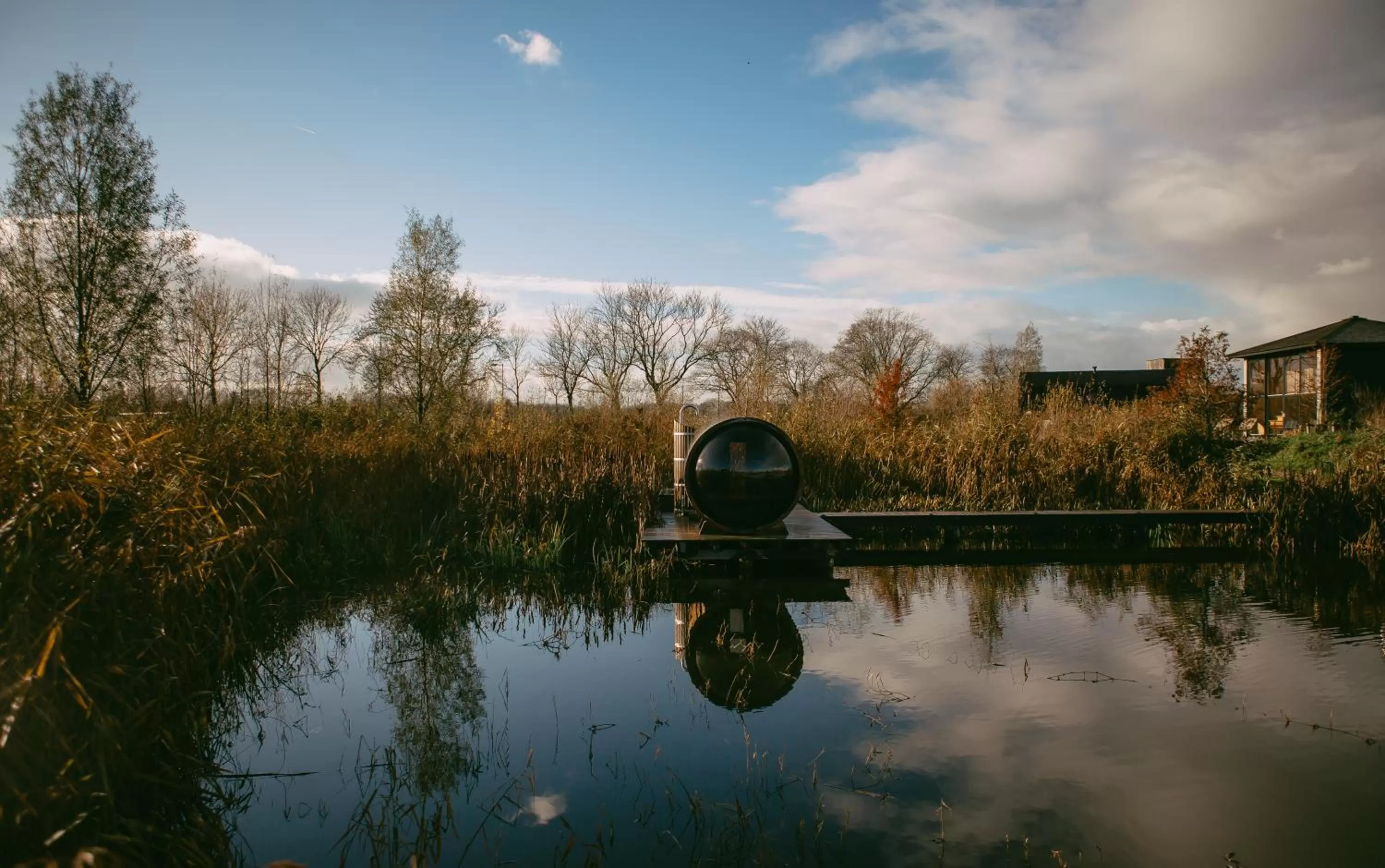 Sauna in Basecamp Amsterdam