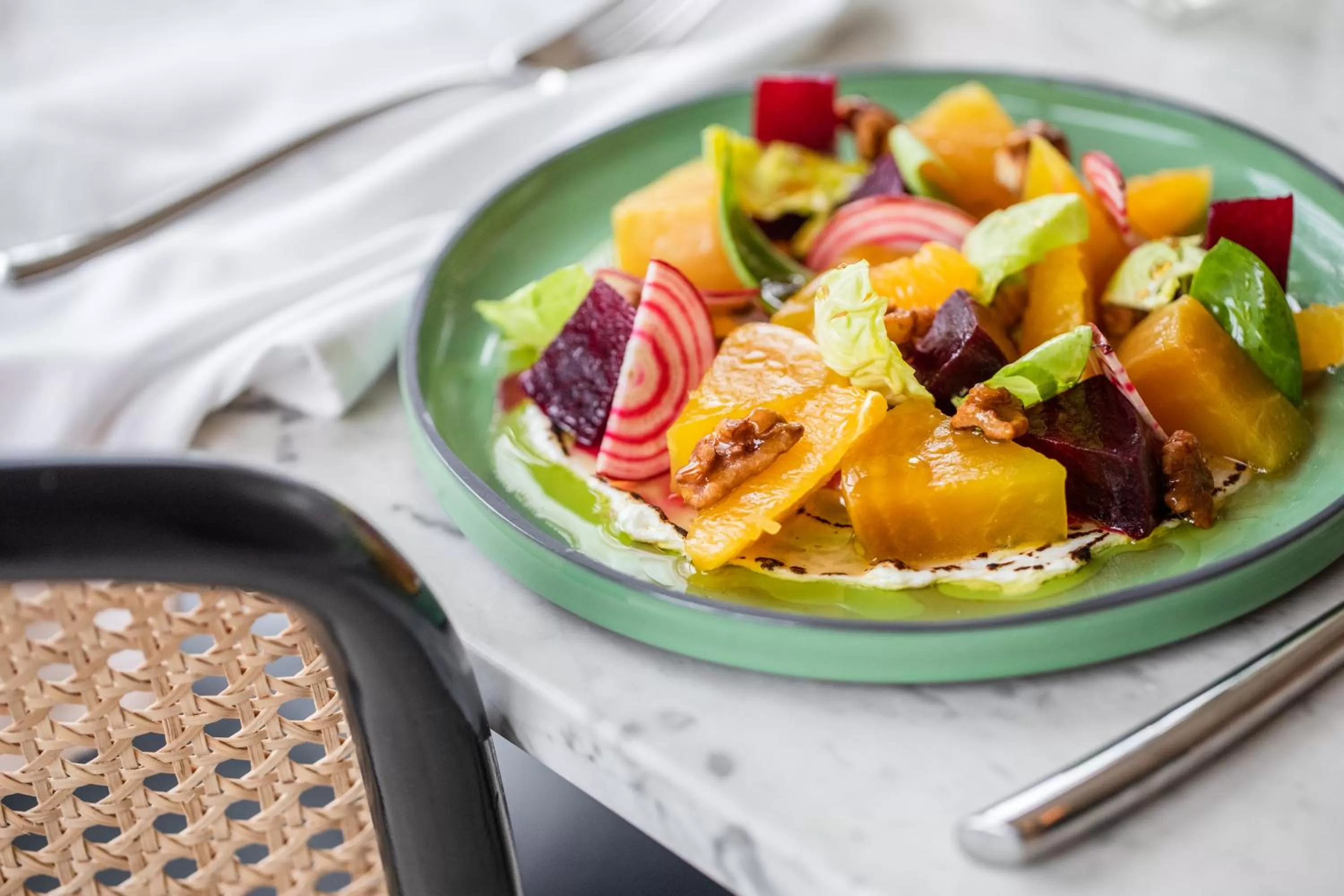 Restaurant/places to eat in La Colombe d'Or Hotel