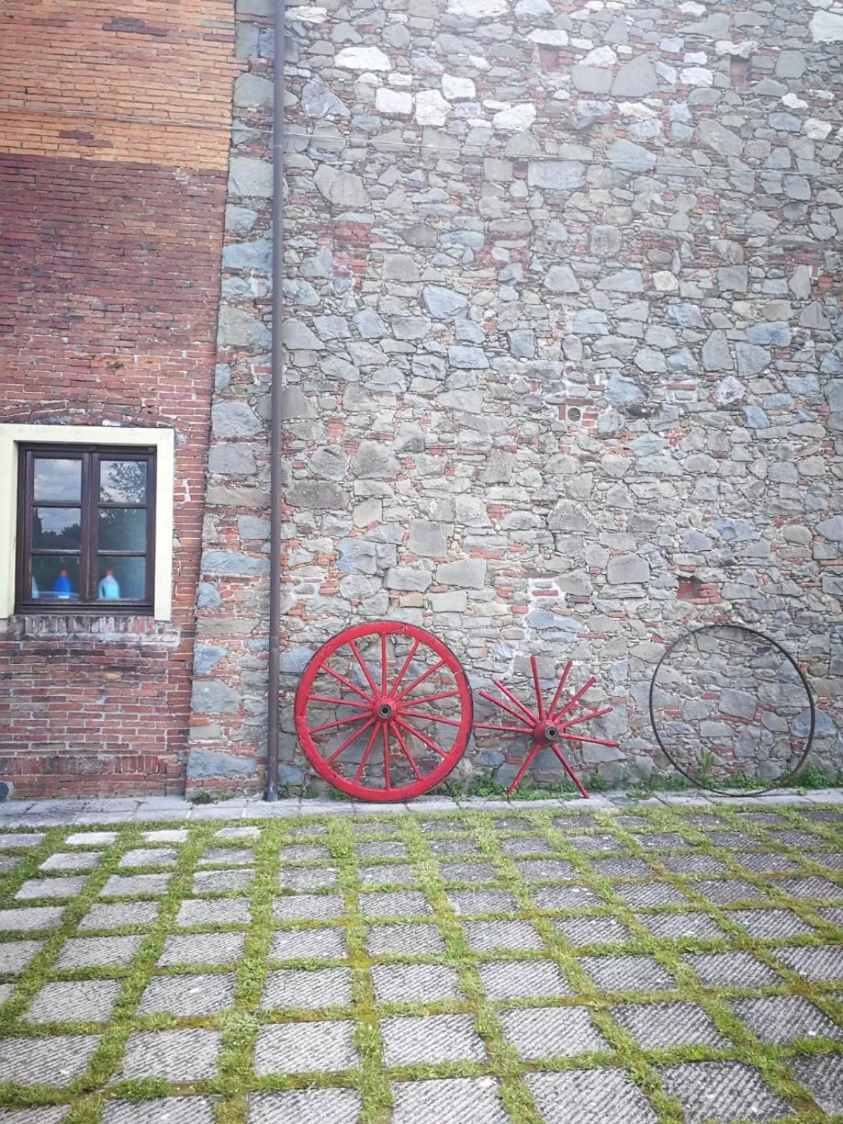 Decorative detail in B&B La Fornace del Sole