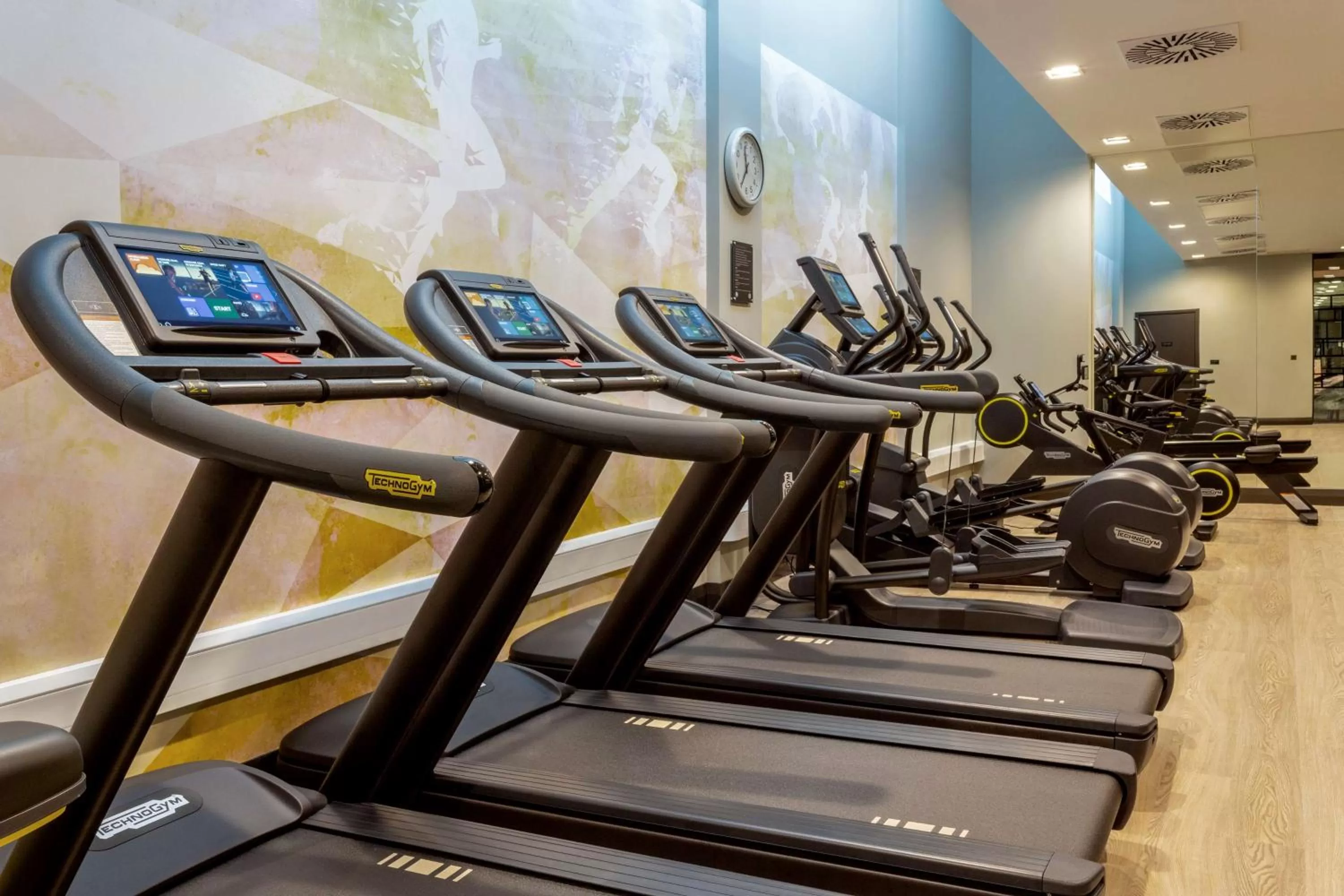 Fitness centre/facilities in Hilton Aberdeen TECA