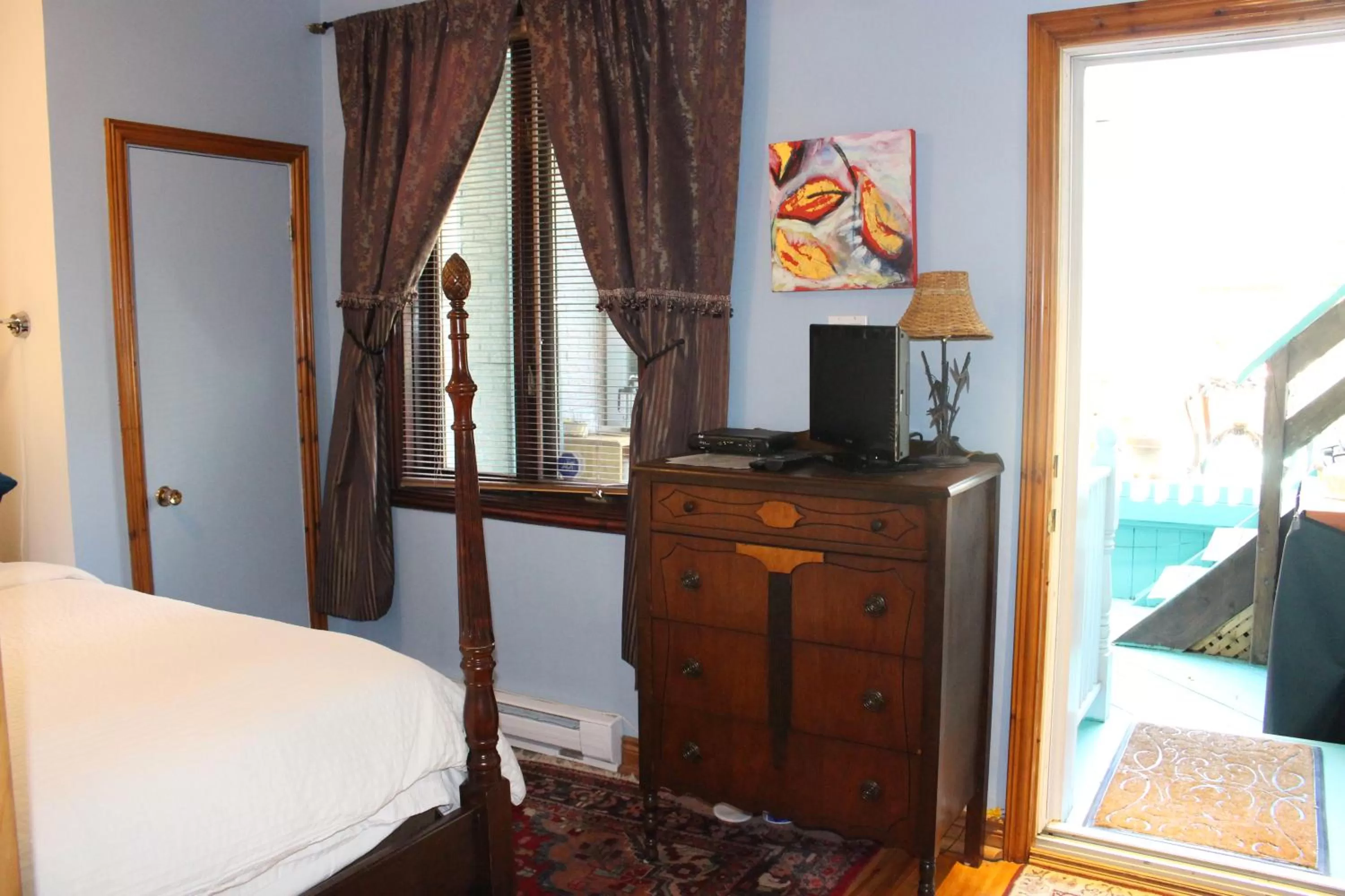 Bed in La Loggia Art B&B