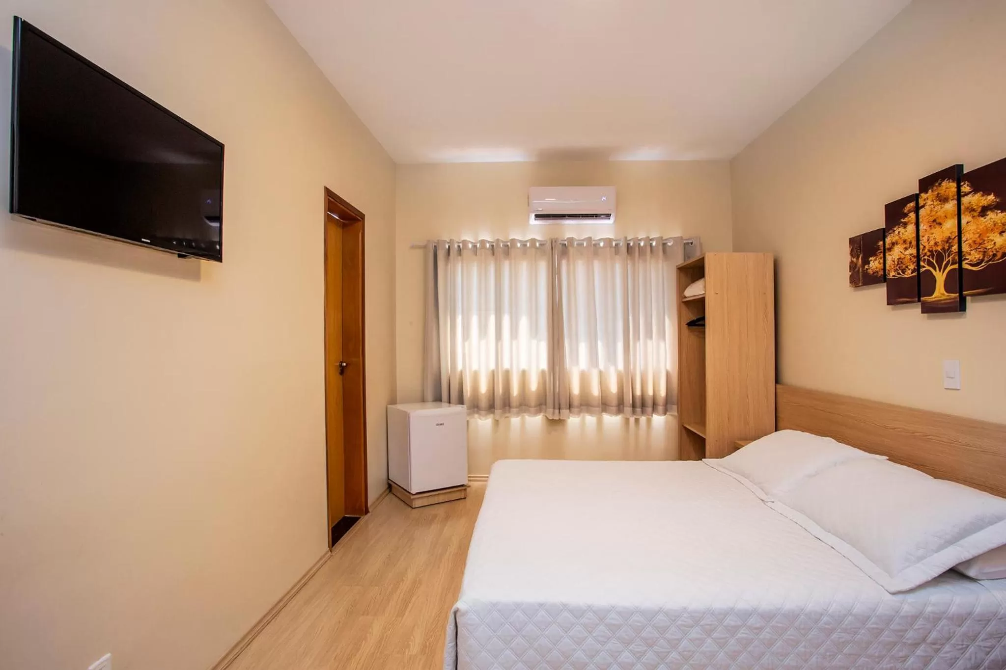 Bed in Hotel Metrópole Paulínia