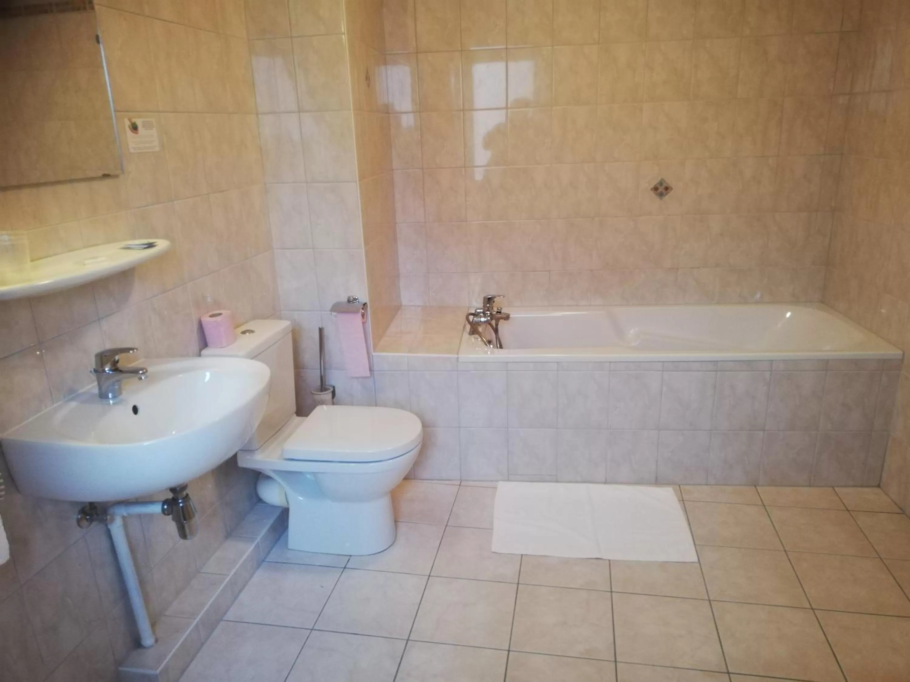 Bathroom in Hôtel Restaurant Le Moschenross