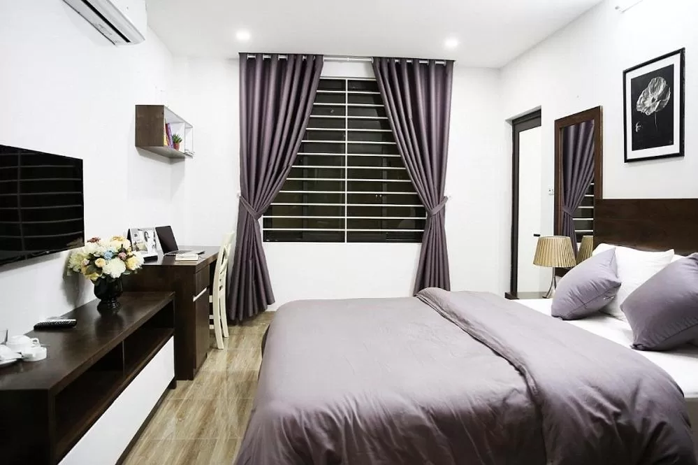 Bed in V House 6 Serviced Apartment