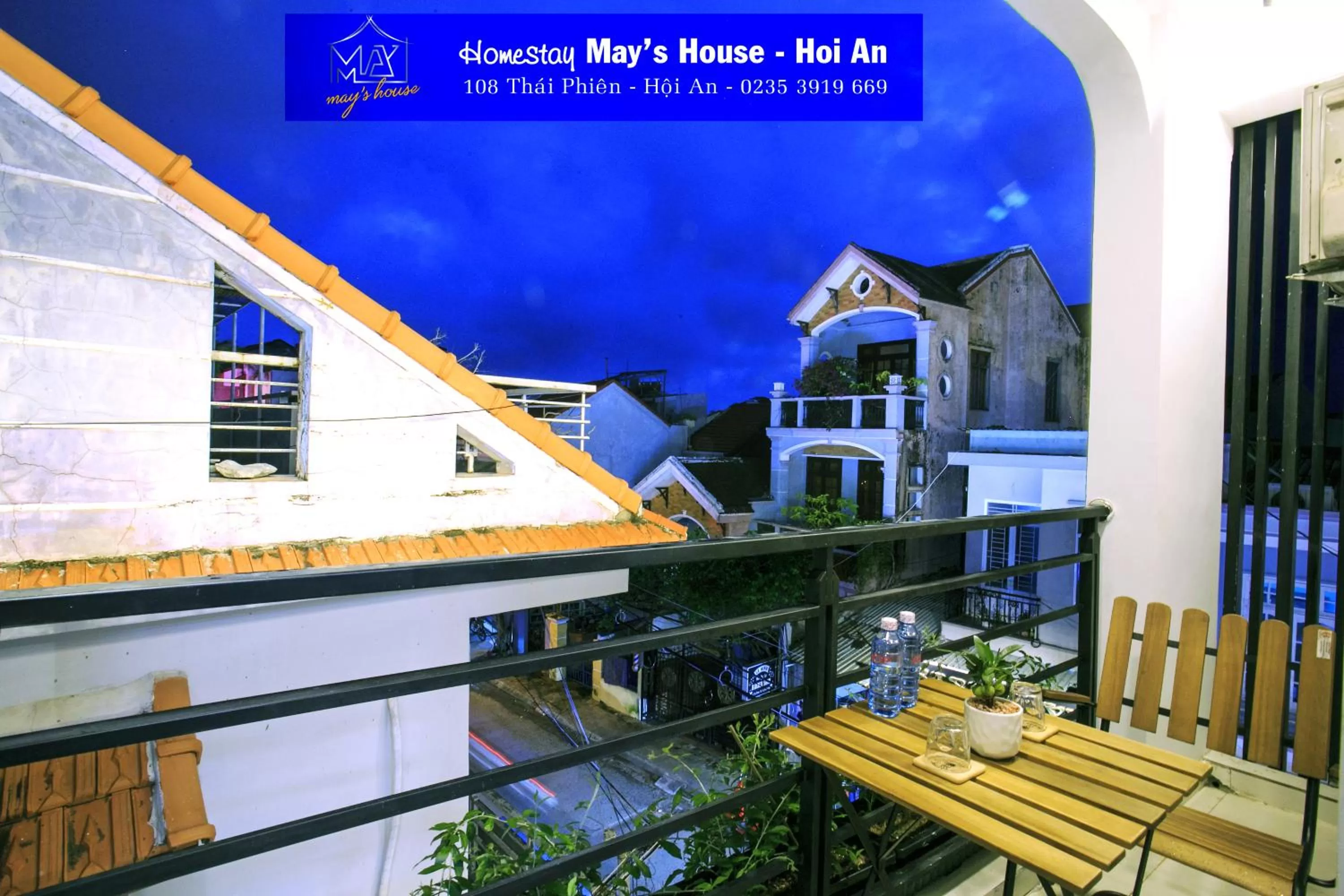 Balcony/Terrace in May's House Hoi An