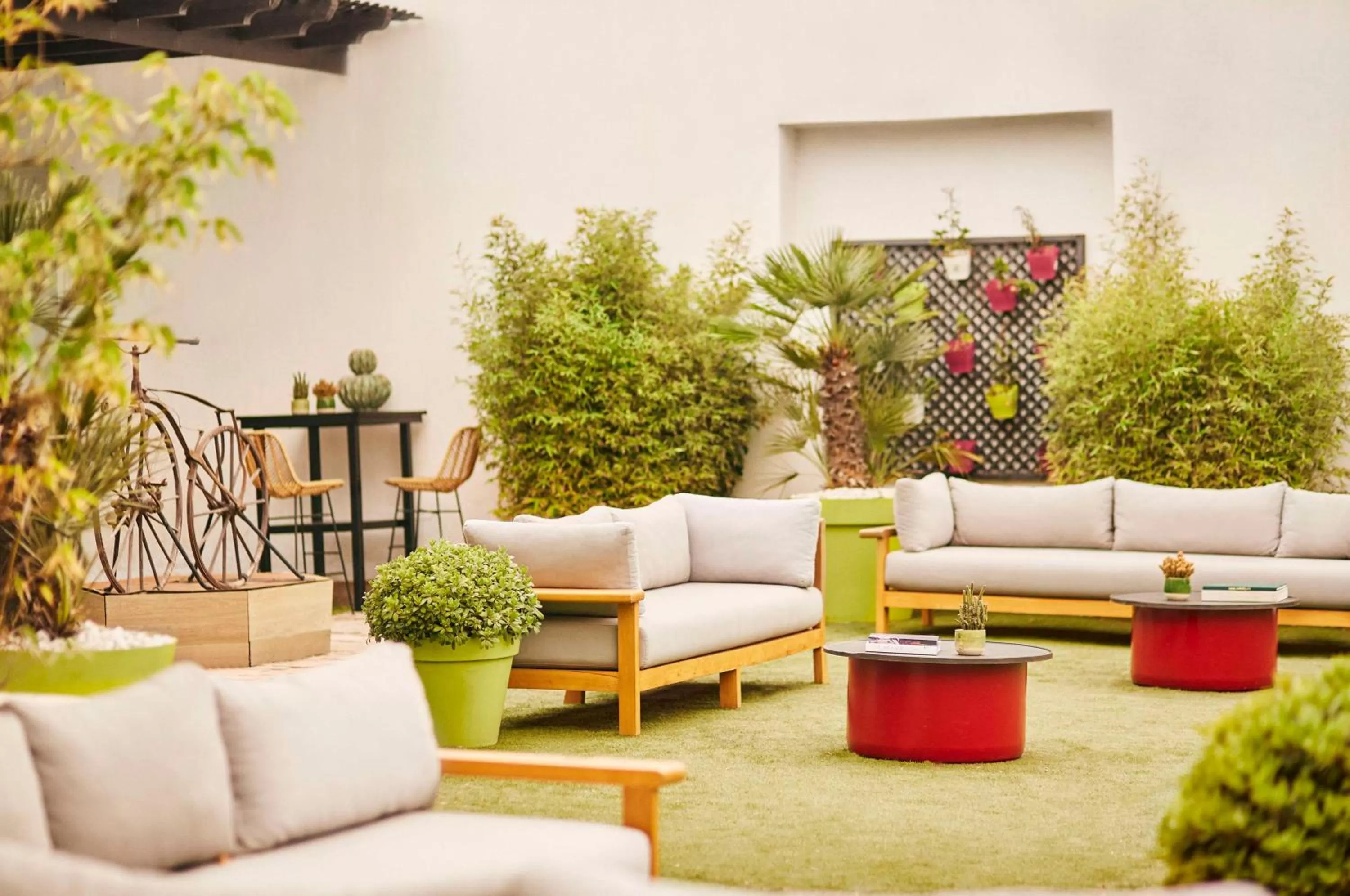 Patio in Hyatt Regency Casablanca