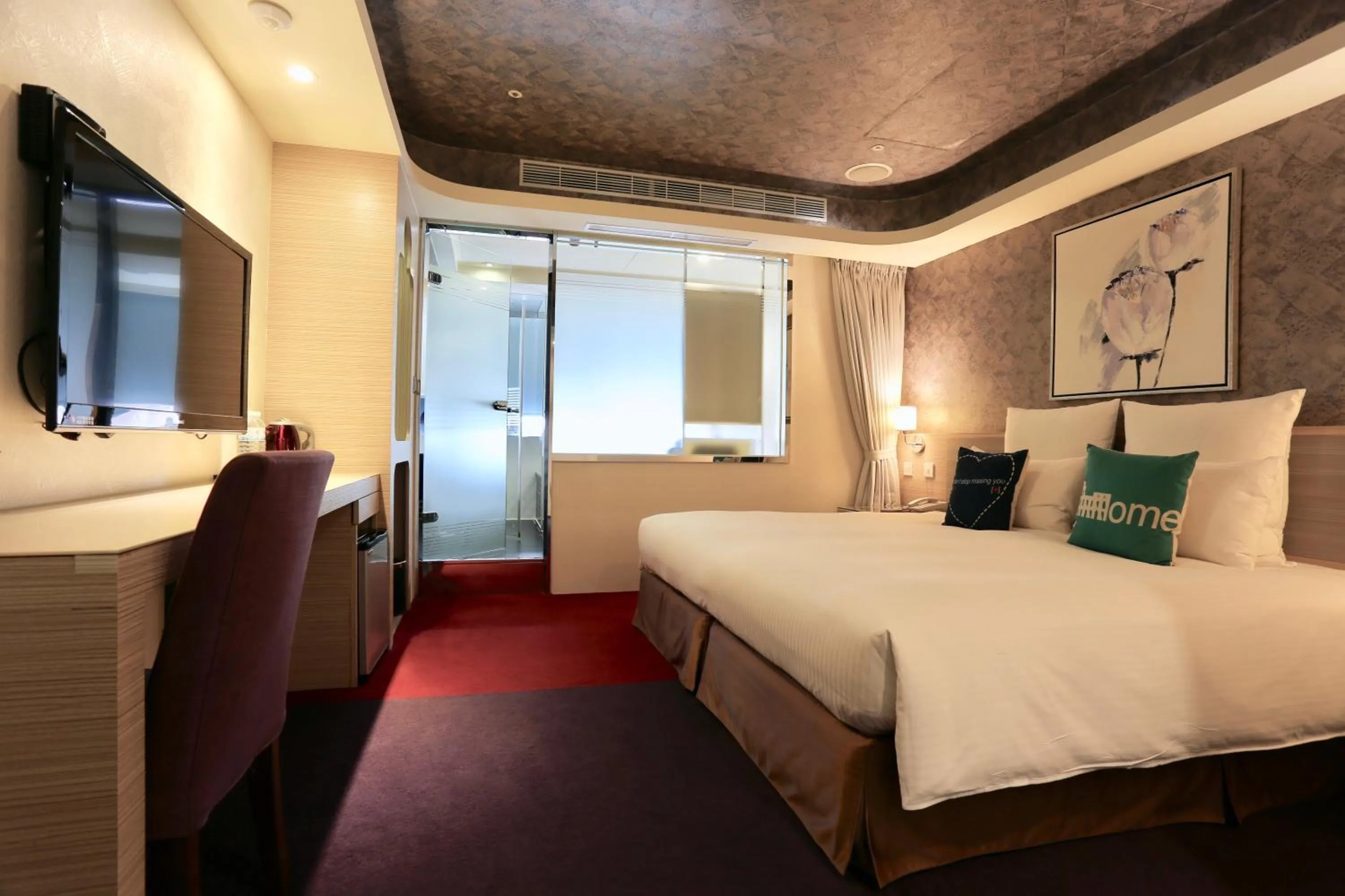 Bedroom, Bed in V-one Vogue Hotel