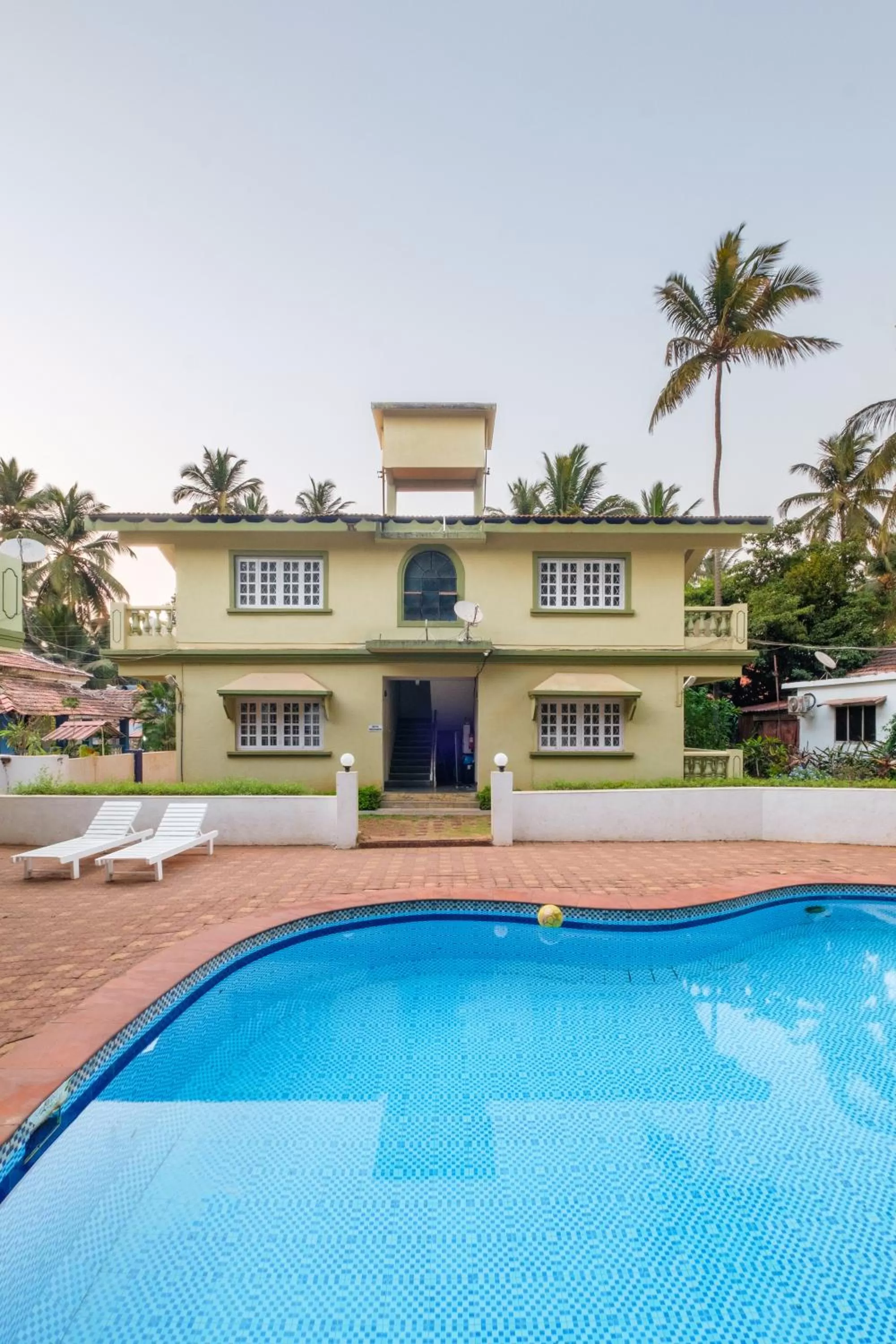 Swimming pool, Property Building in Casa Legend Economy, Calangute Goa