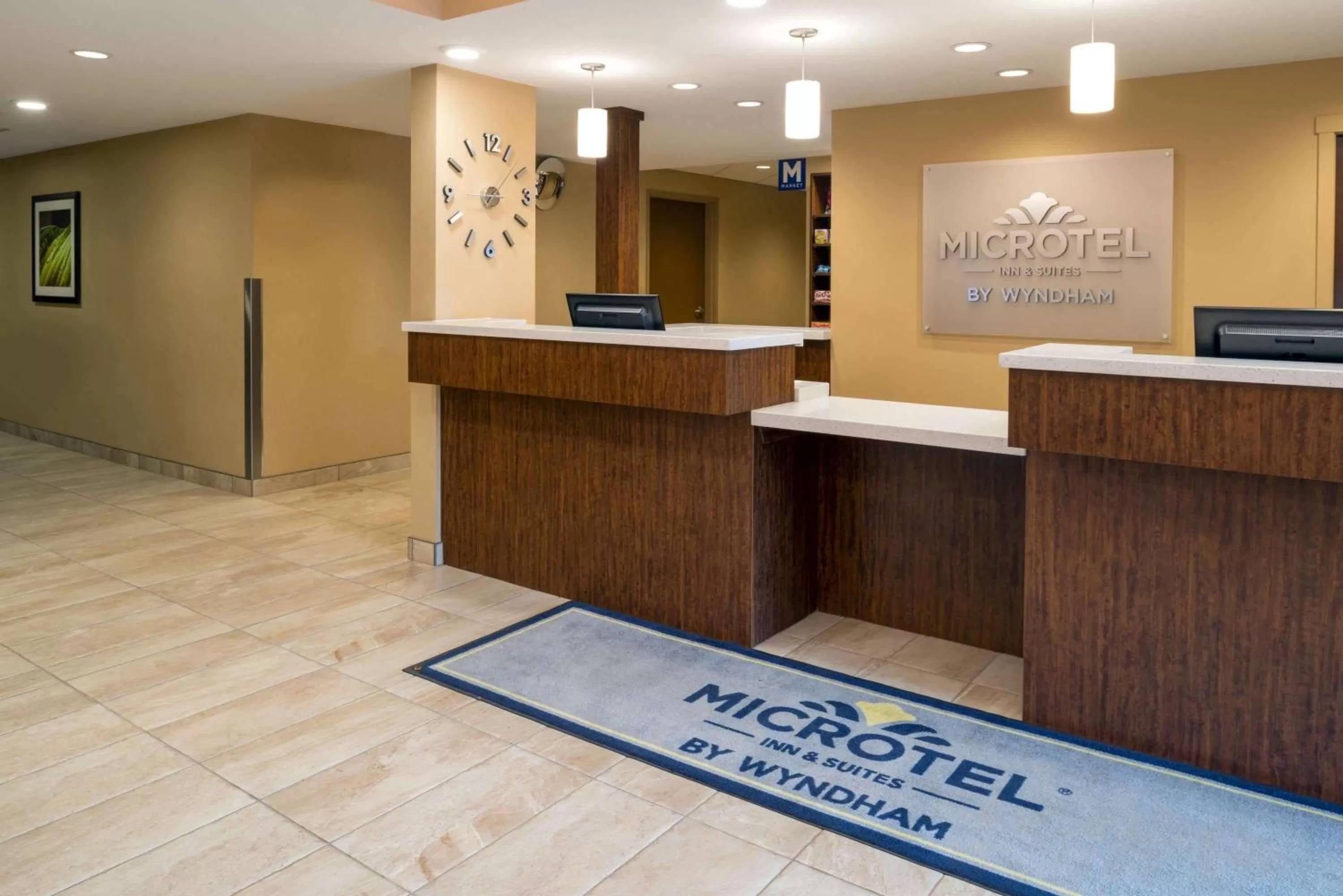 Lobby or reception in Microtel Inn & Suites by Wyndham Red Deer