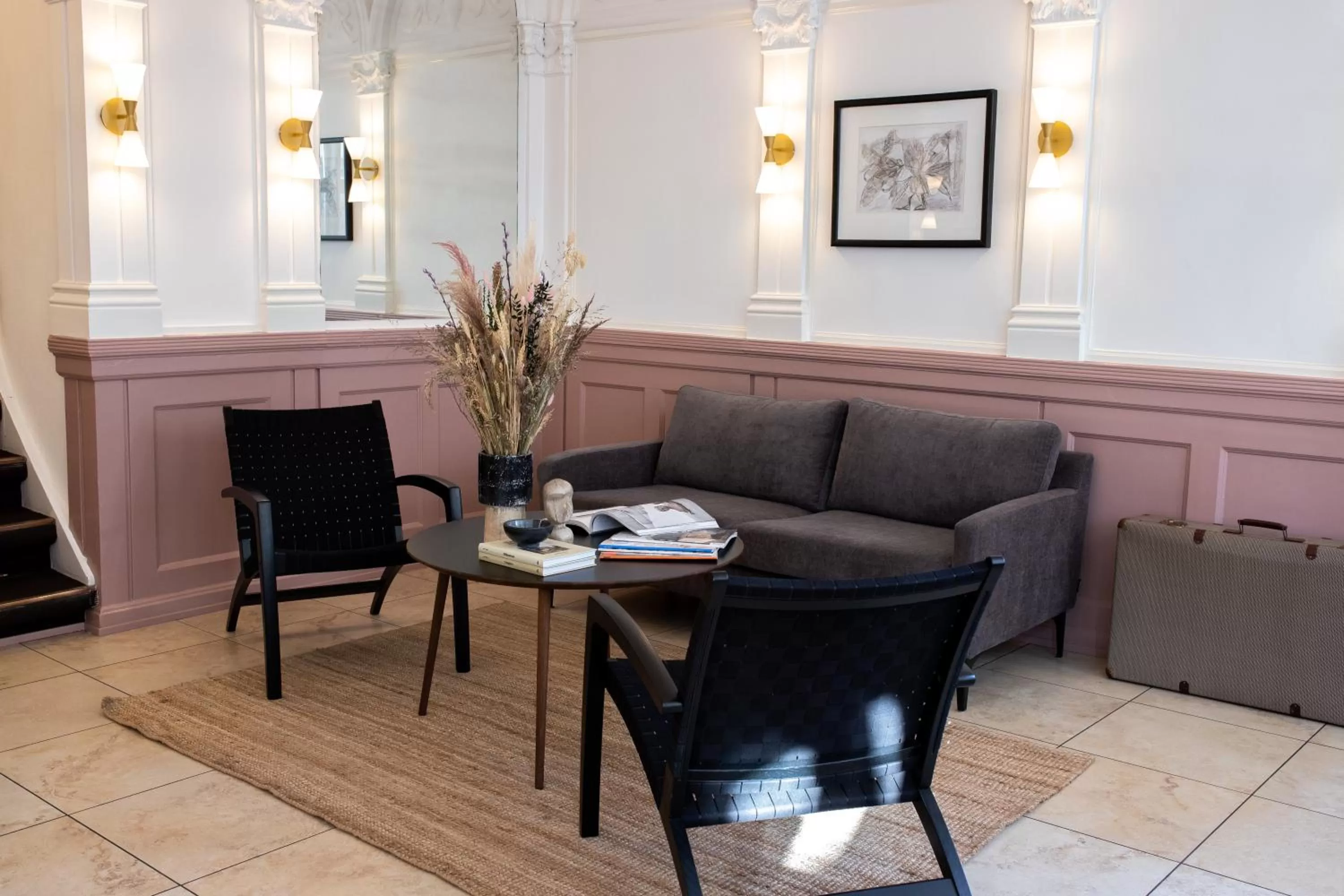 Lobby or reception in Hotel Hamlet