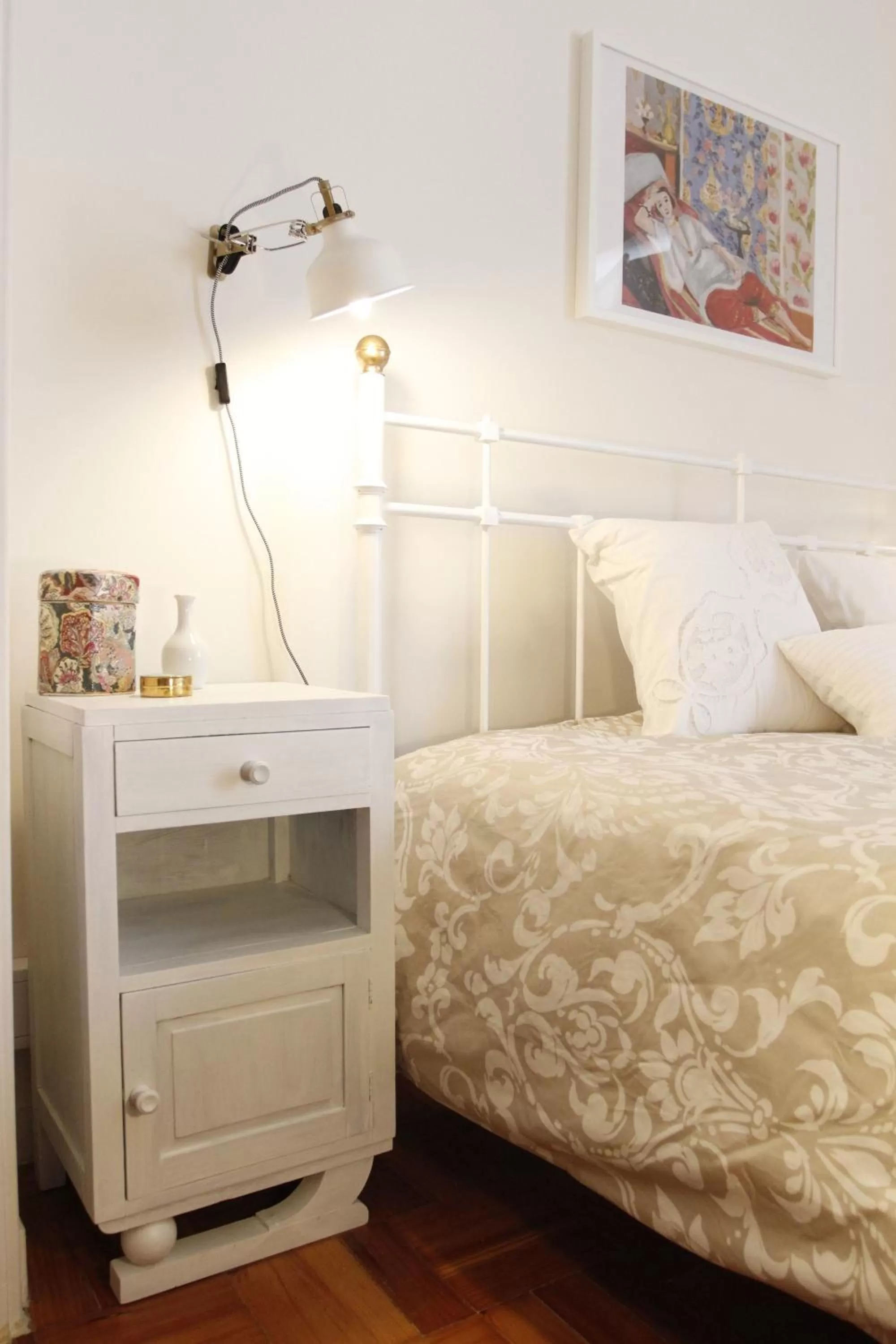 Bed in Magnolia Guesthouse