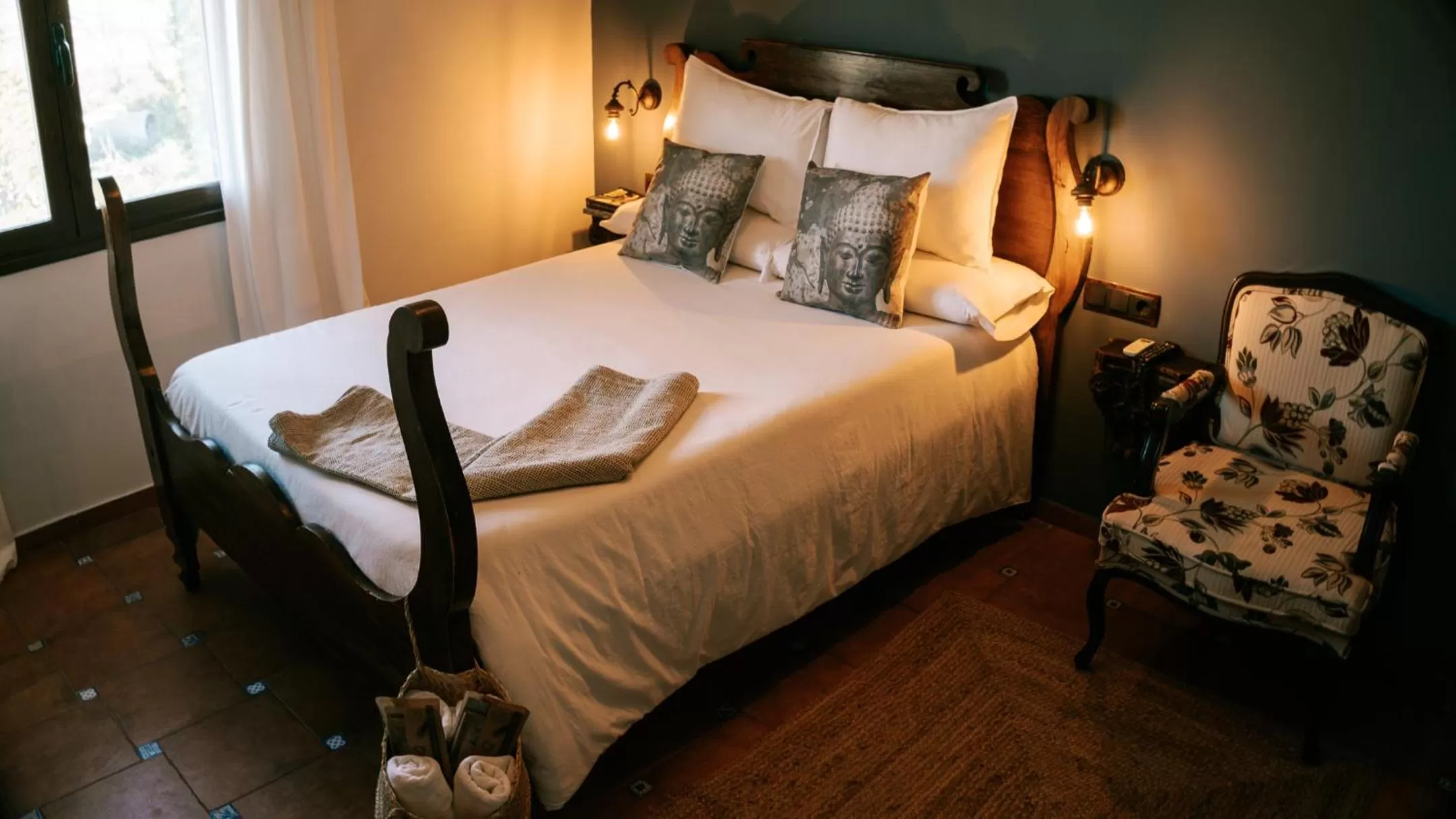 Bed in Hospedería Ballesteros