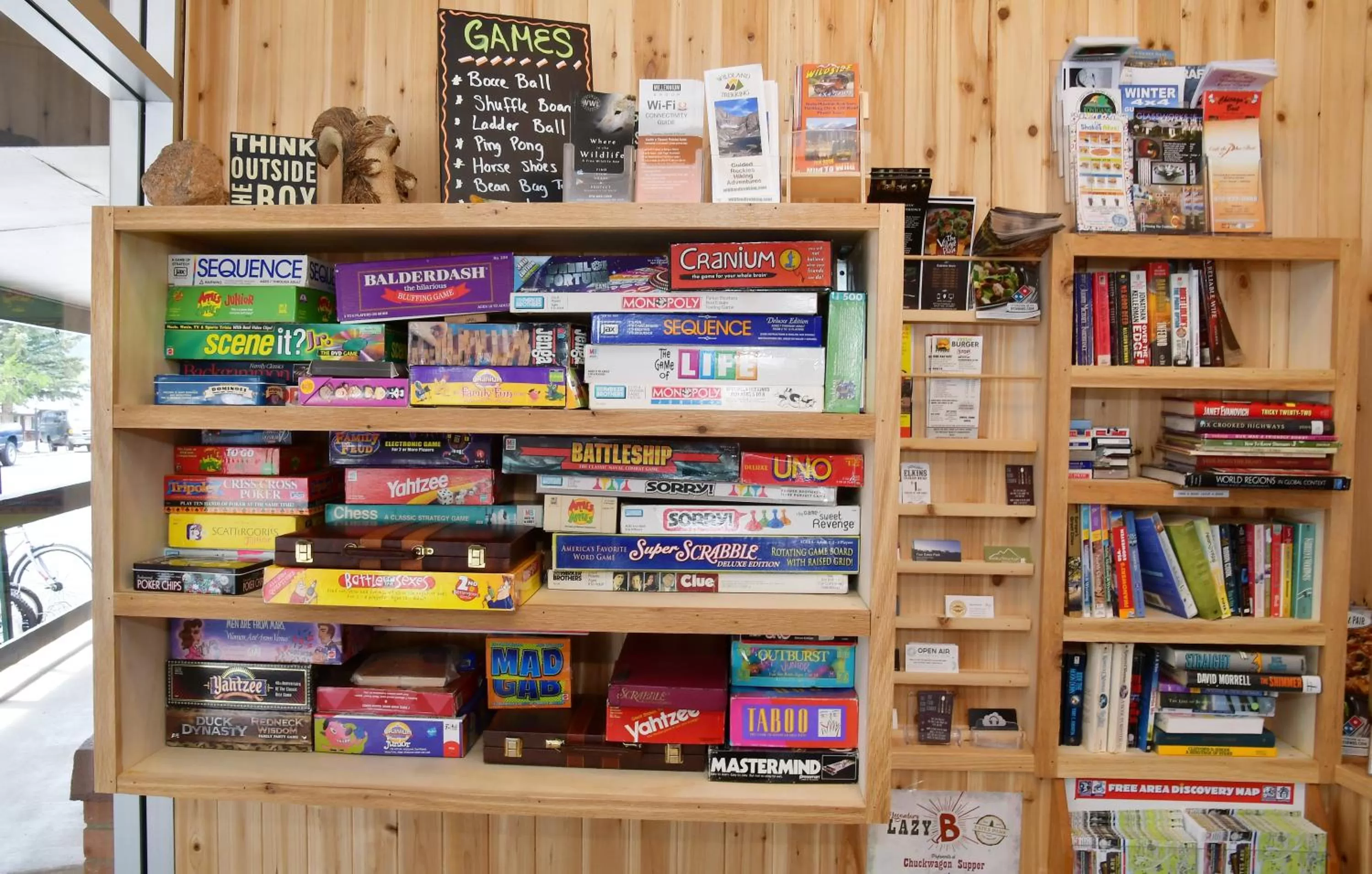 Library in Murphy's Resort