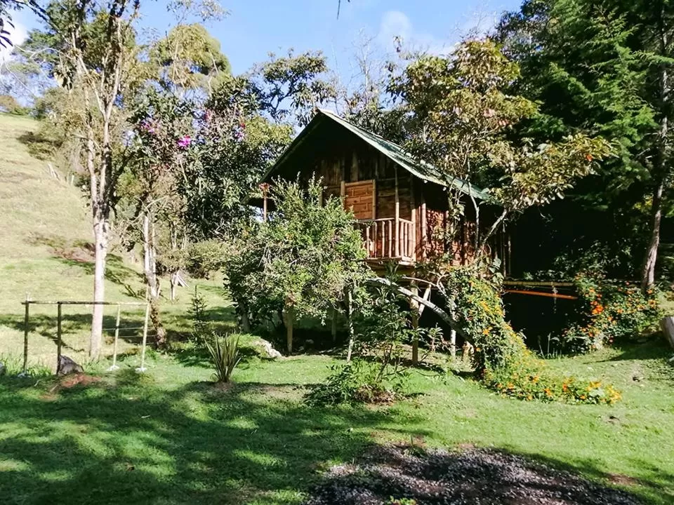 Property building in Cabañas Rústicas El Viejo Tambo By Rotamundos