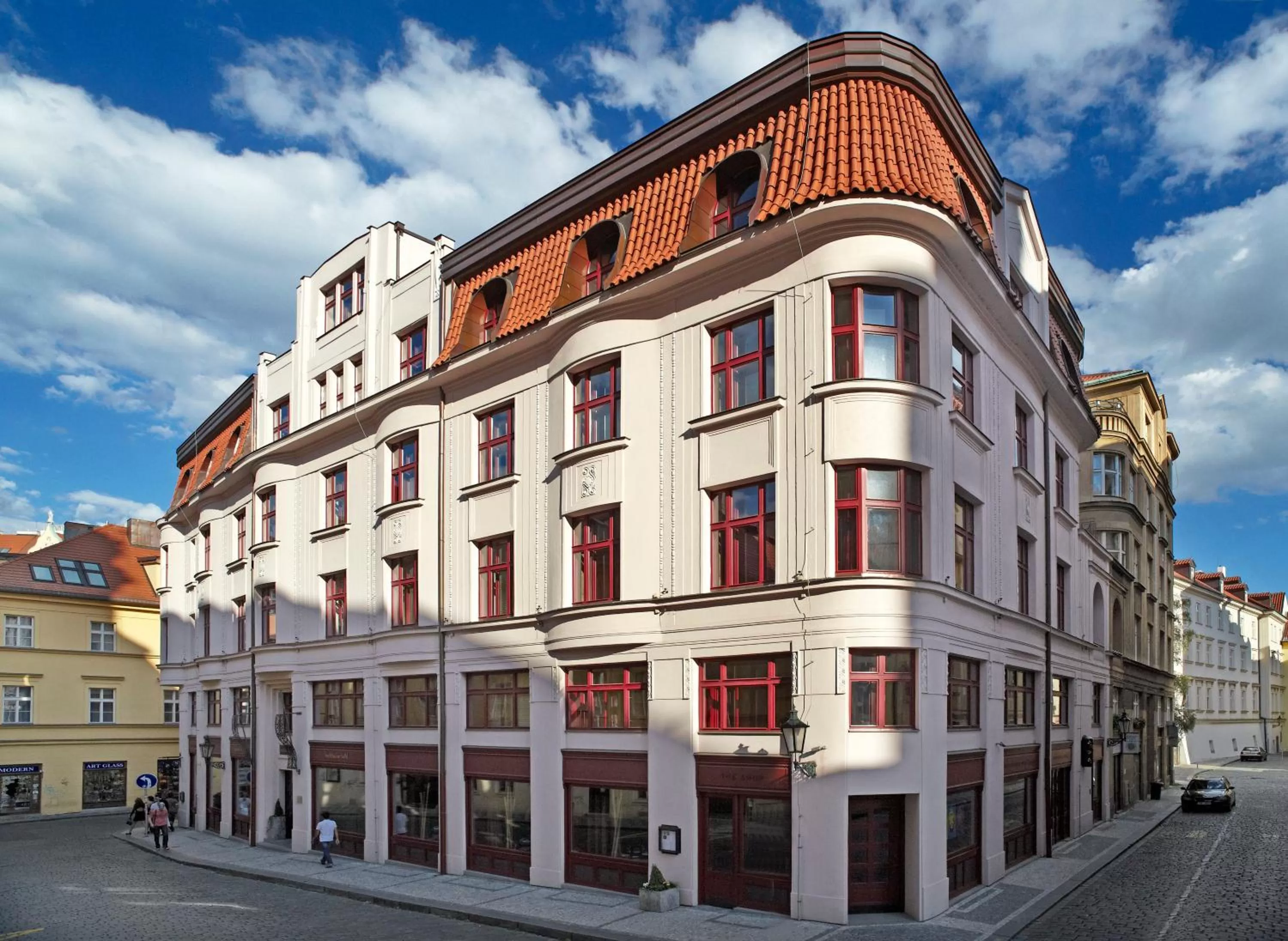 Property building in Buddha-Bar Hotel Prague