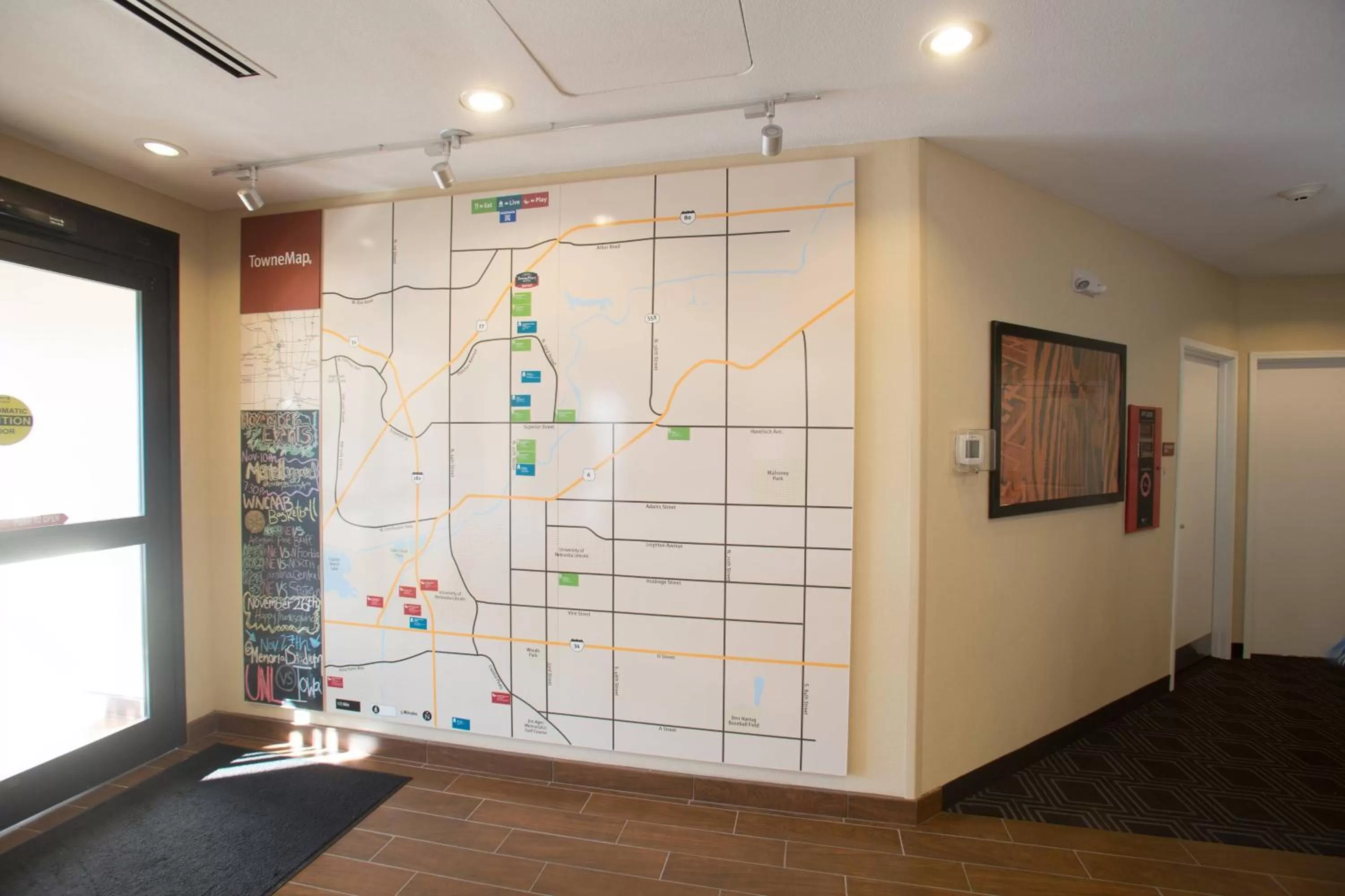 View (from property/room) in TownePlace Suites by Marriott Lincoln North