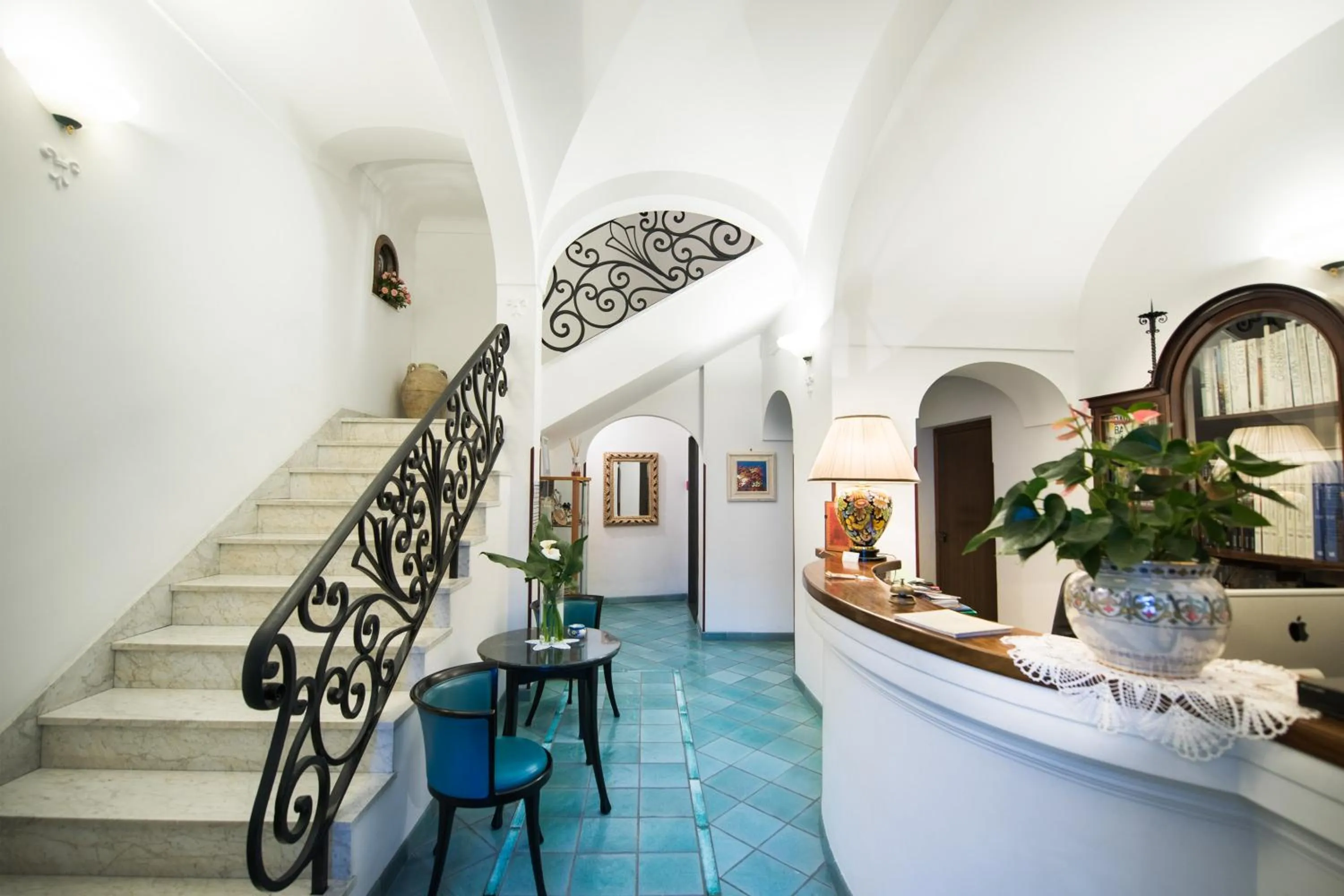 Lobby or reception in Hotel Pellegrino