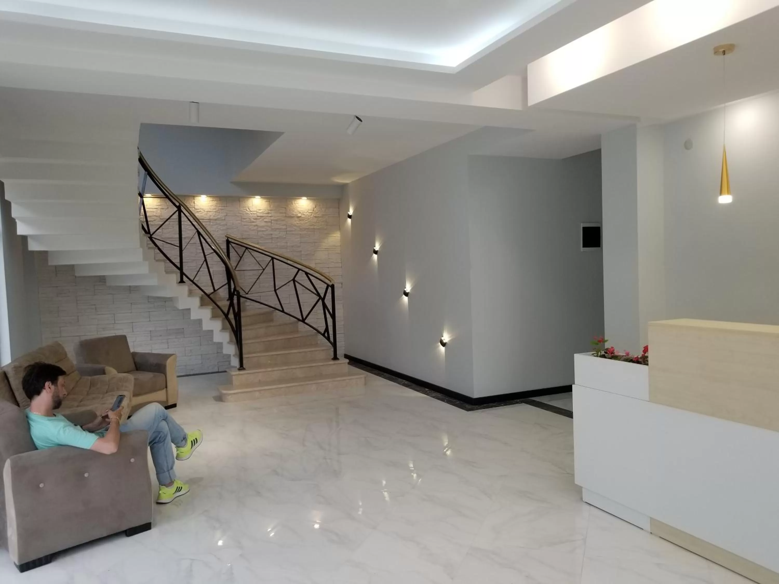 Seating area in Vita Gardenia Hotel Tskaltubo