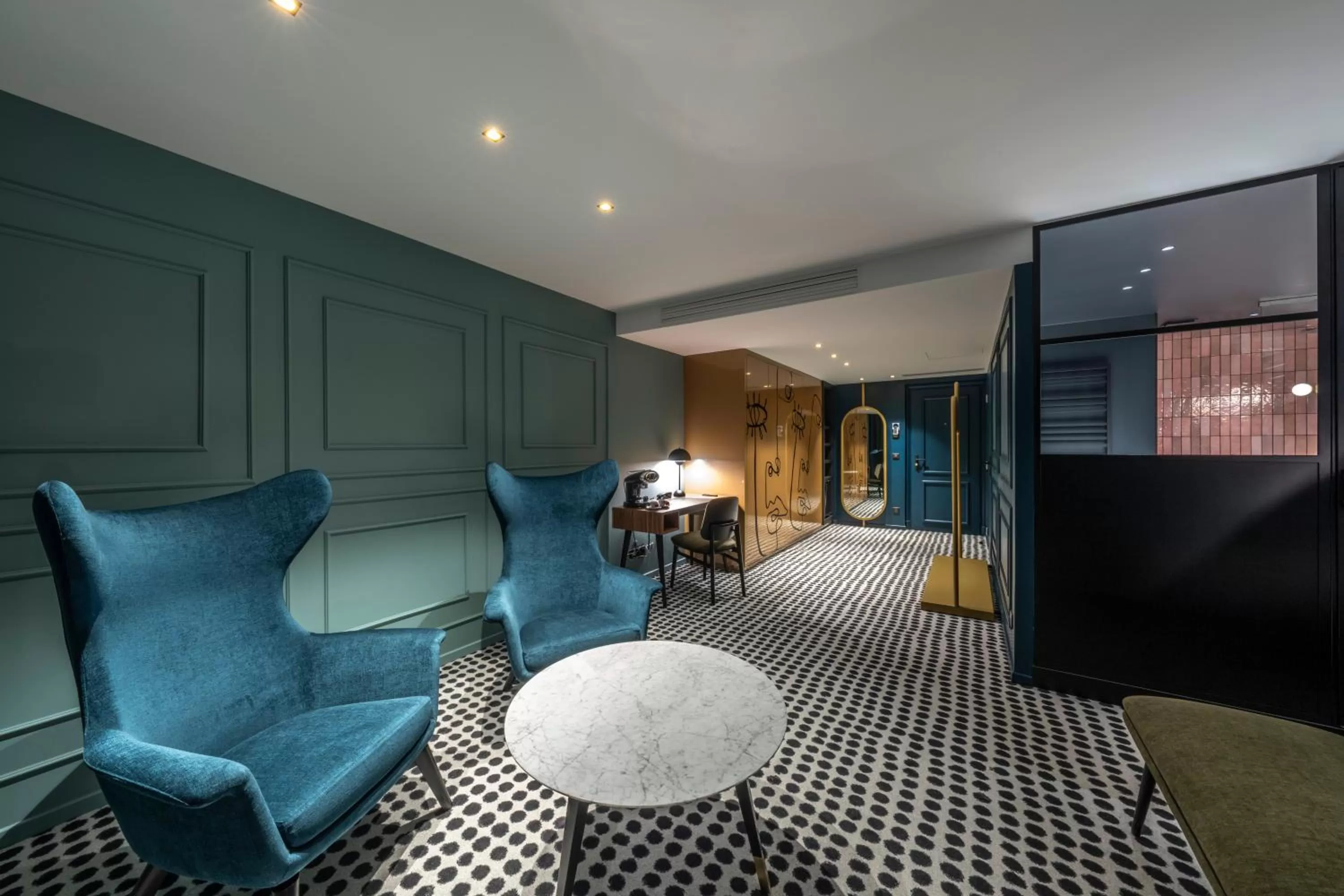 Living room in Hôtel Baud - Teritoria