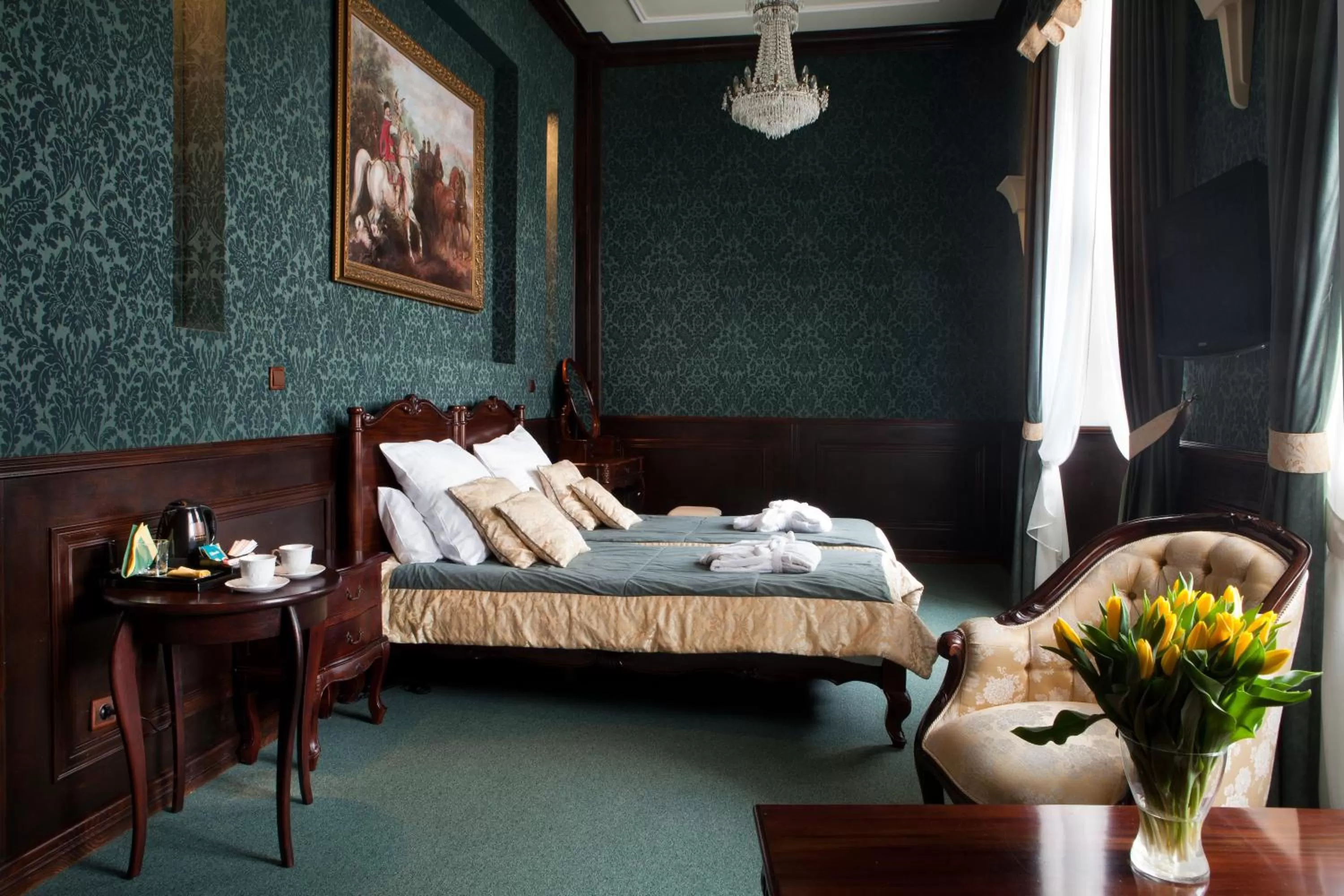 Bed in Zamek Uniejów