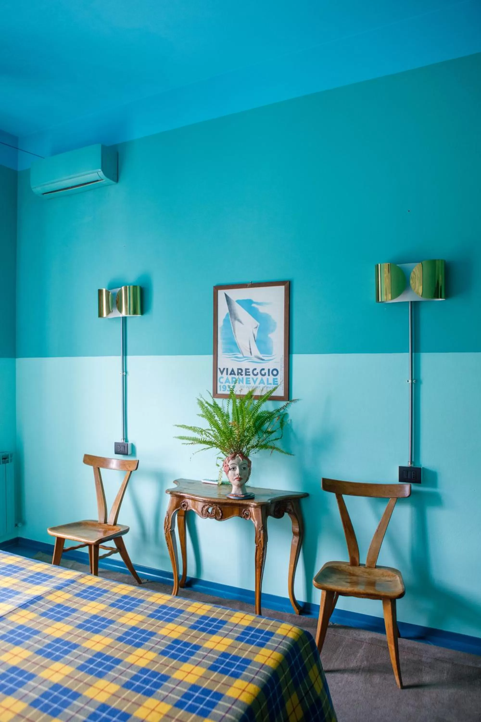 Bedroom in La Bougainville Tuscan Riviera B&B and Beach Club