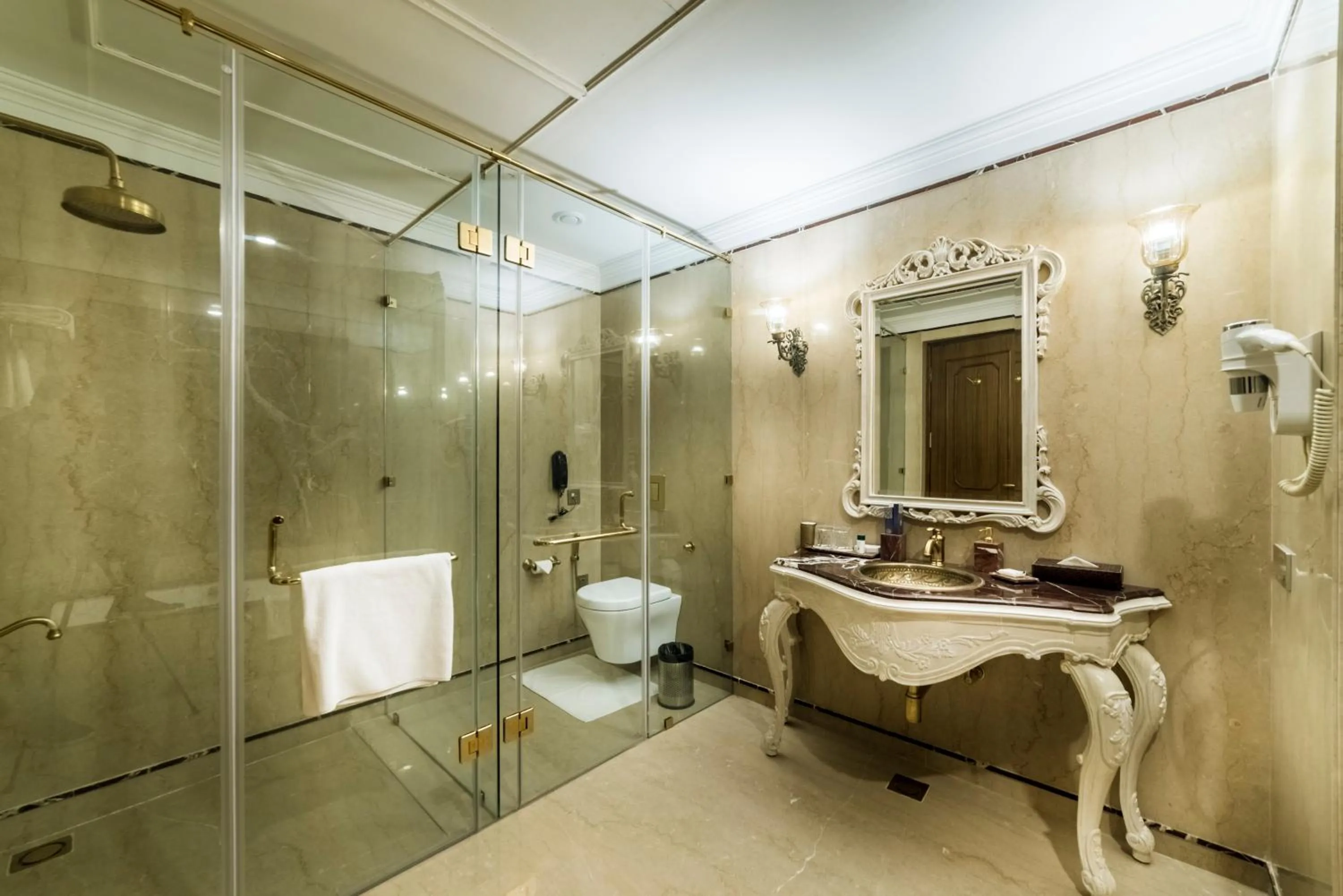 Bathroom in Fort Rajwada,Jaisalmer