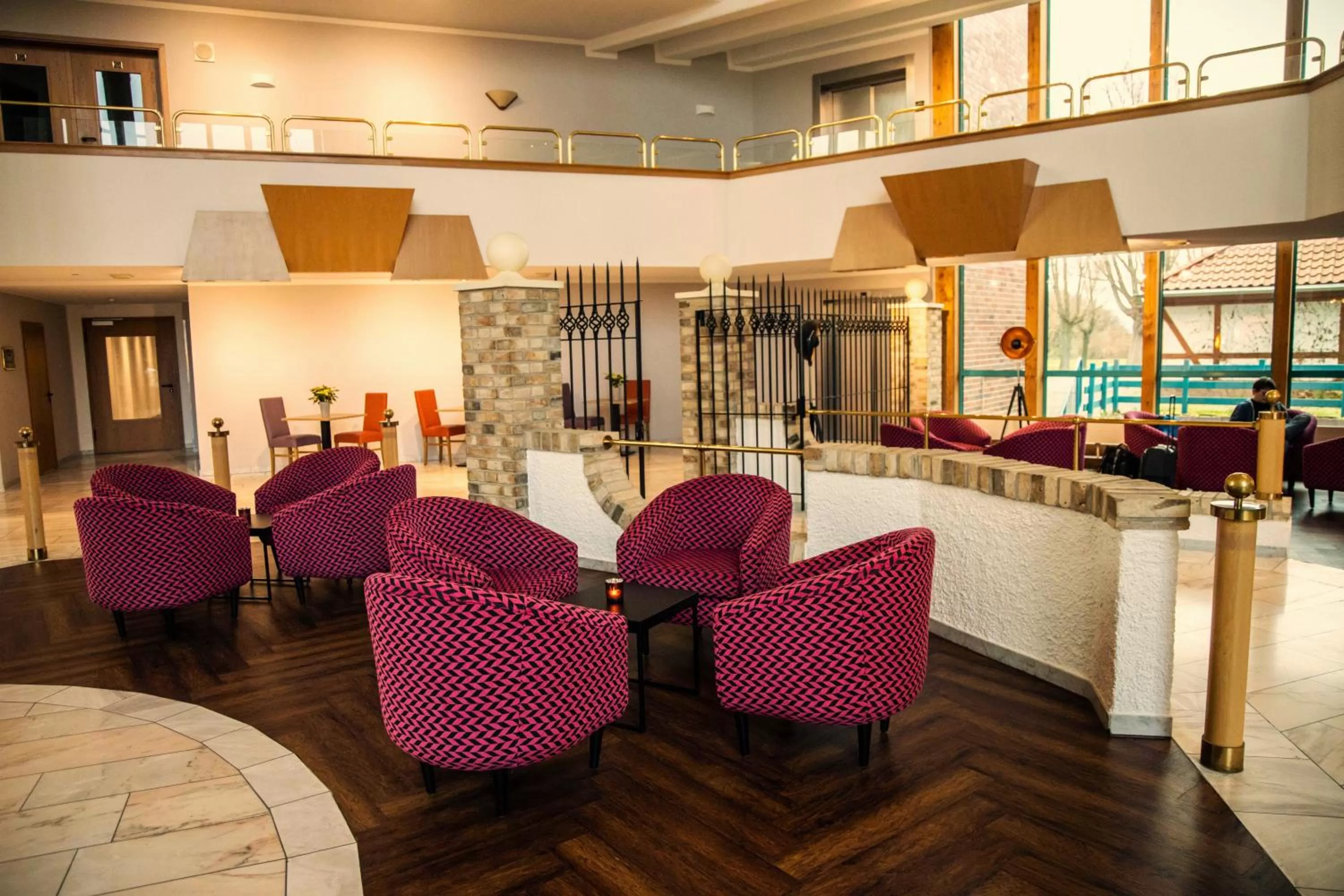Lobby or reception in Best Western Parkhotel Brehna-Halle