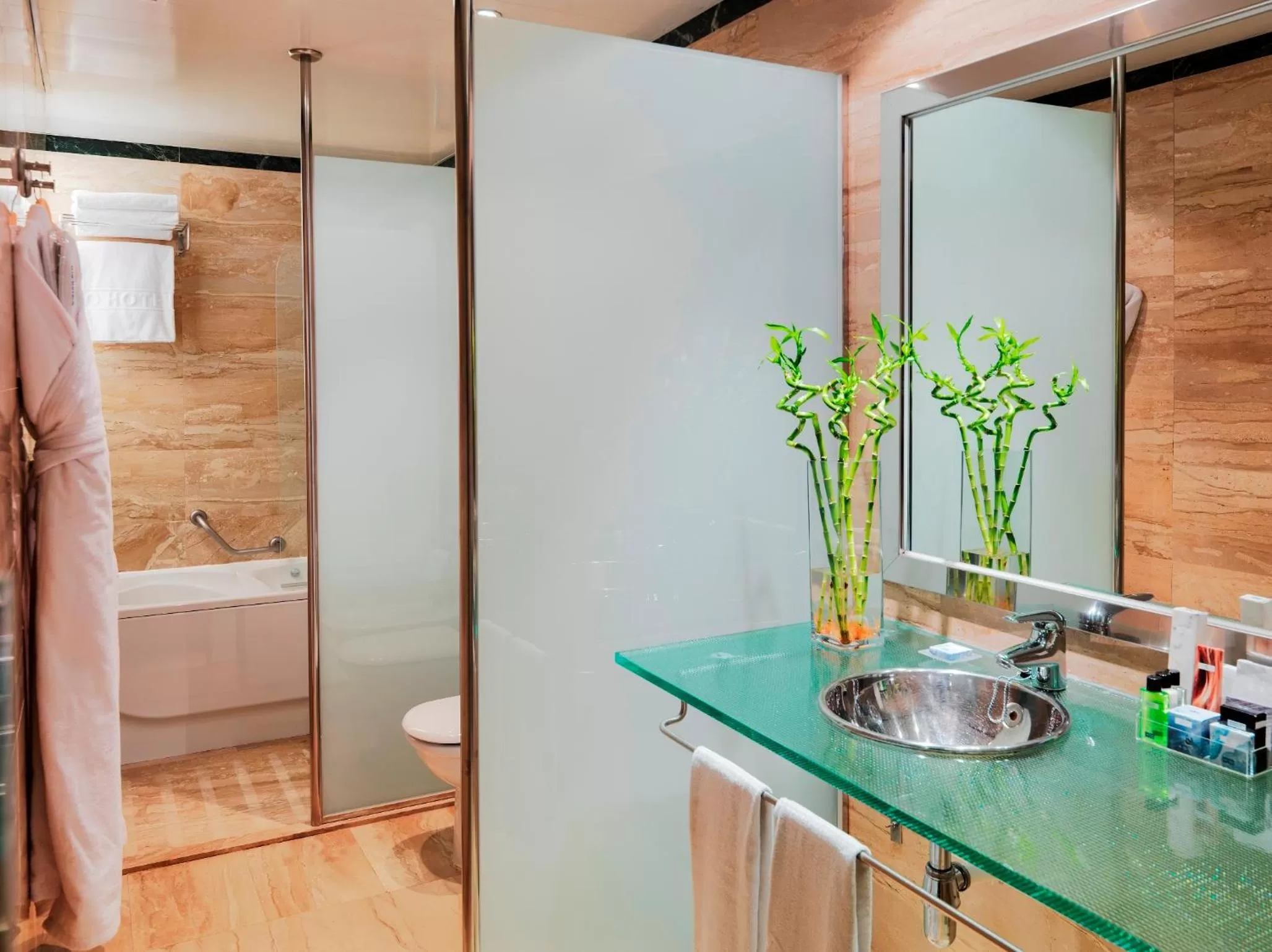 Bathroom in H10 Marina Barcelona