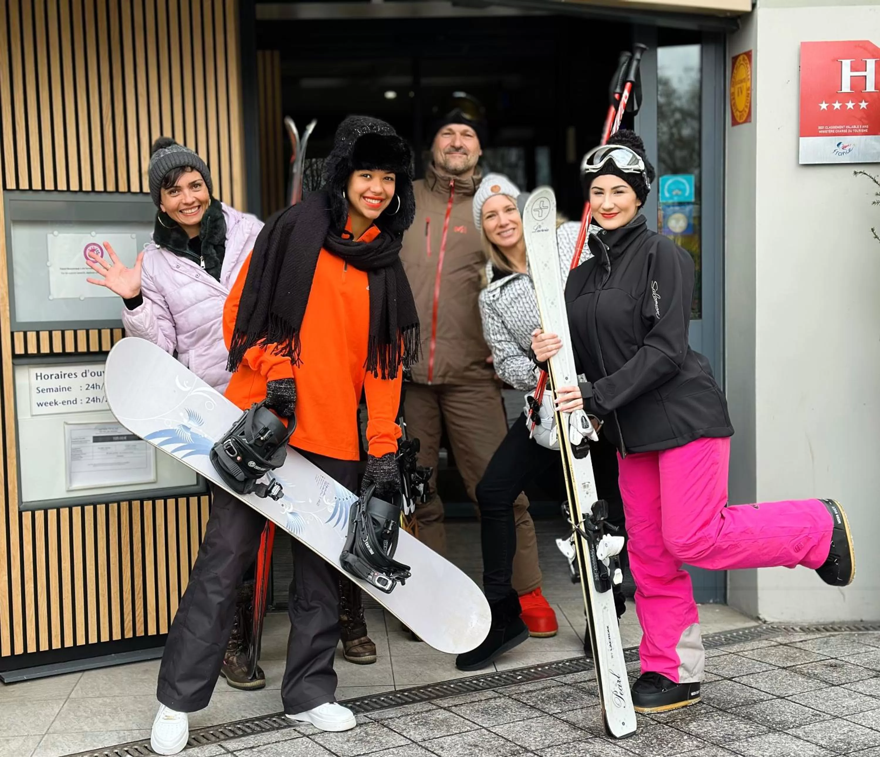 group of guests in Best Western Plus Thionville Centre
