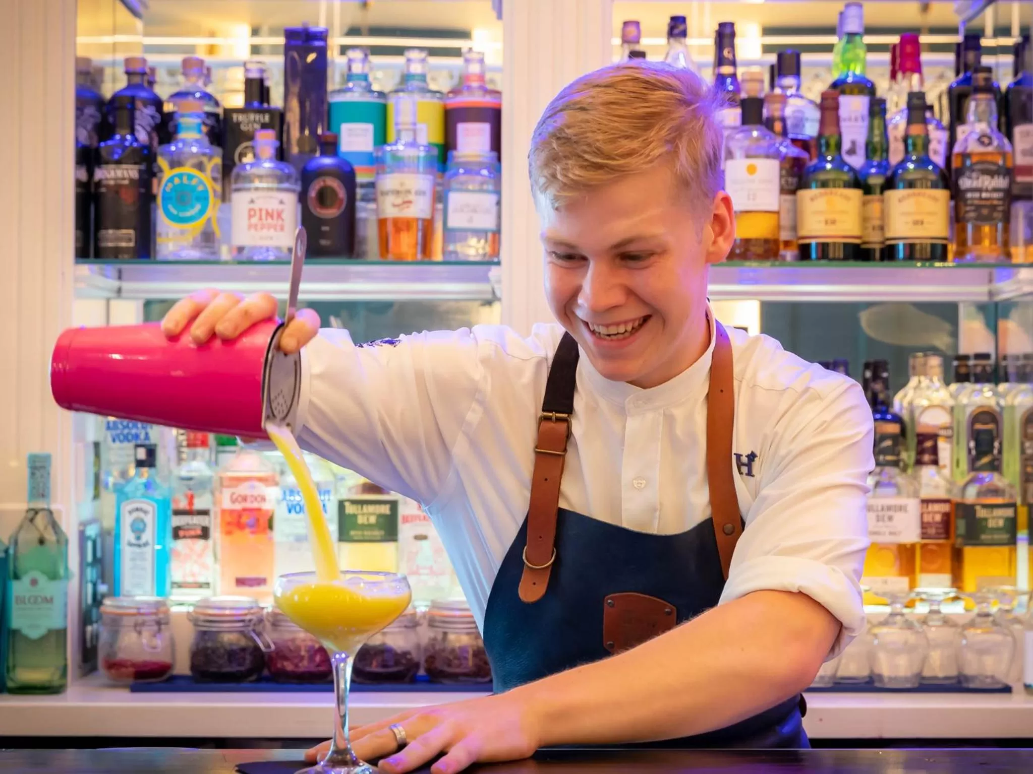 Alcoholic drinks in Forster Court Hotel