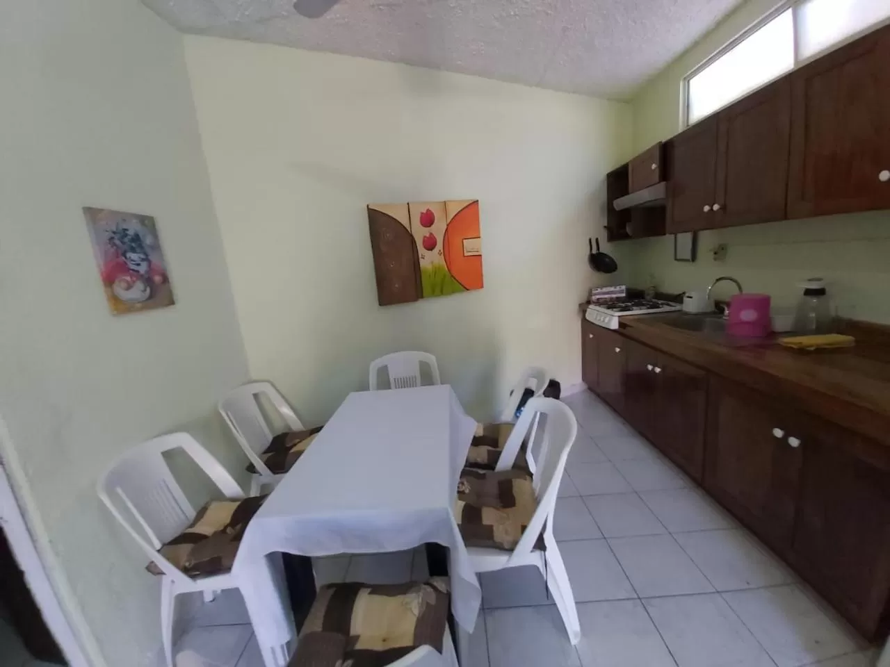 Kitchen or kitchenette in Hotel Ayalamar Manzanillo