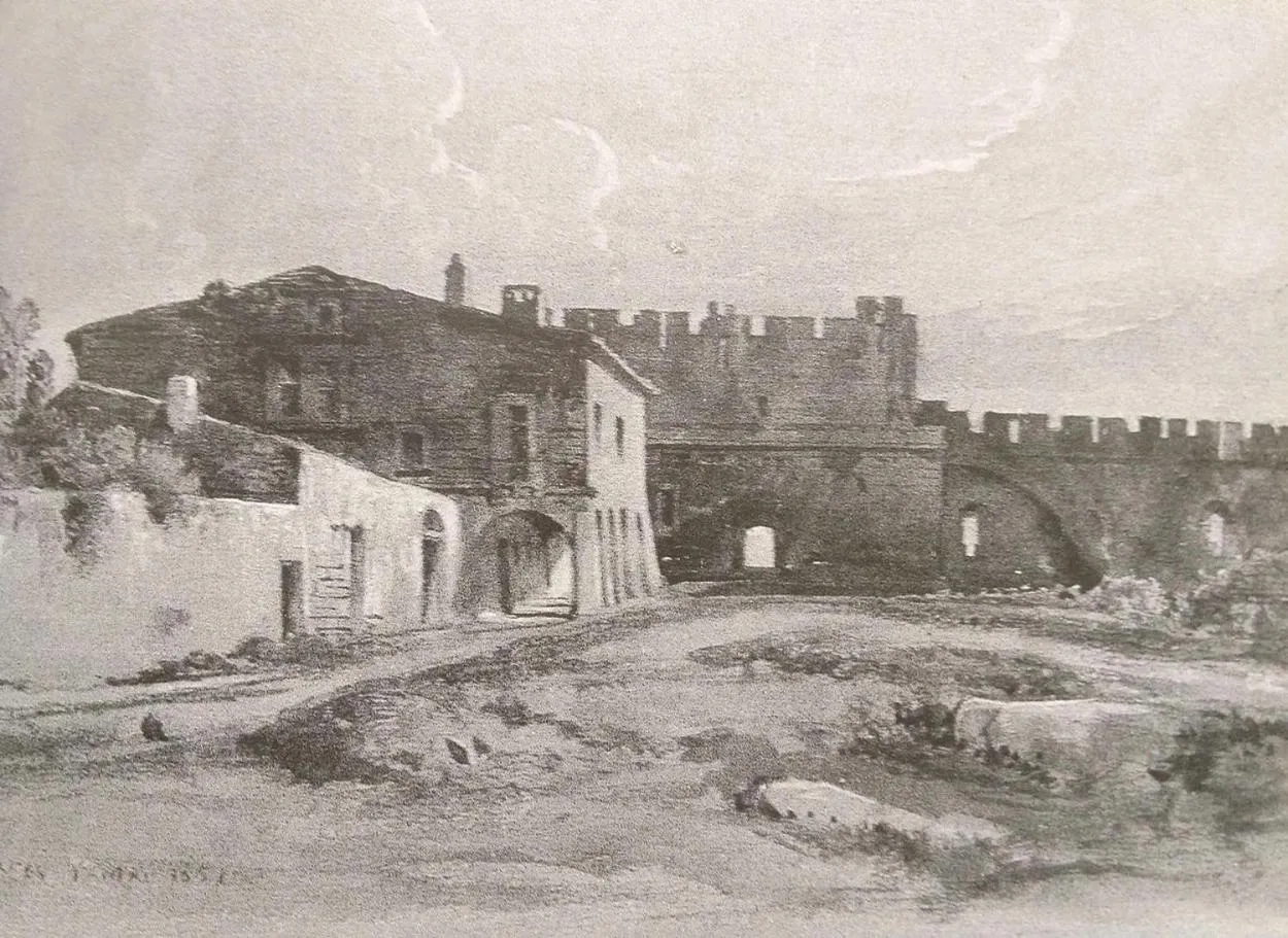 Facade/entrance in La Villa Mazarin