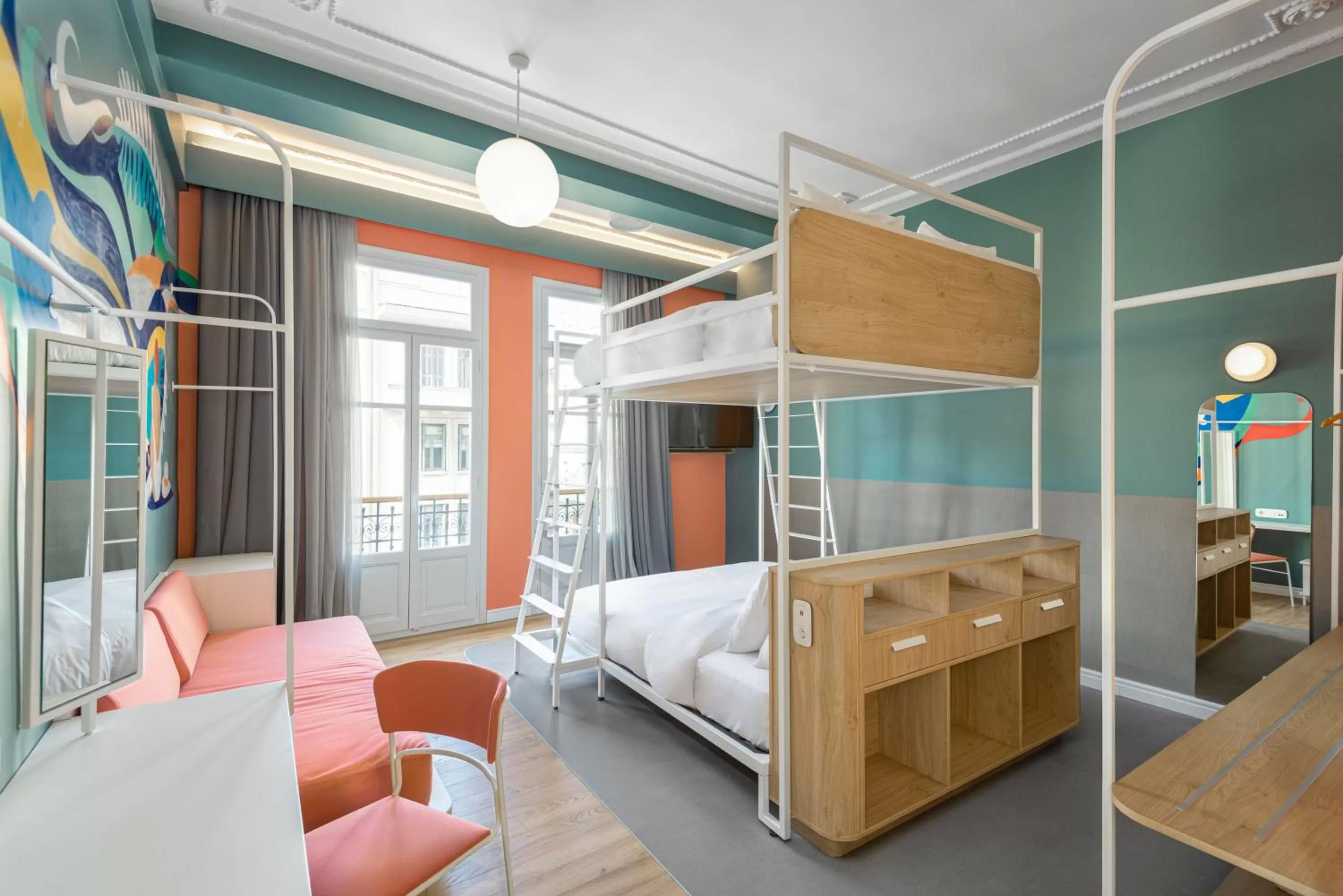 bunk bed, Bed in Colors Urban Hotel Thessaloniki