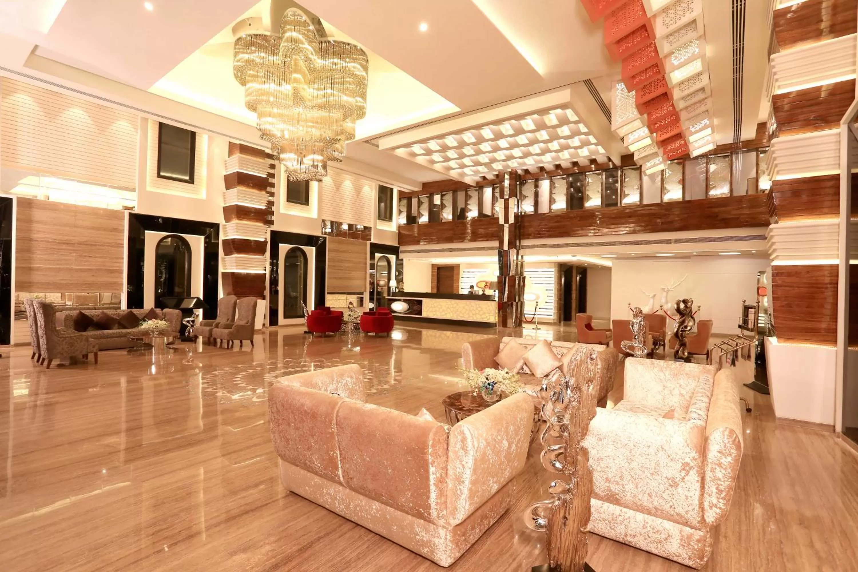 Lobby or reception in The Vivaan Hotel & Resorts Karnal