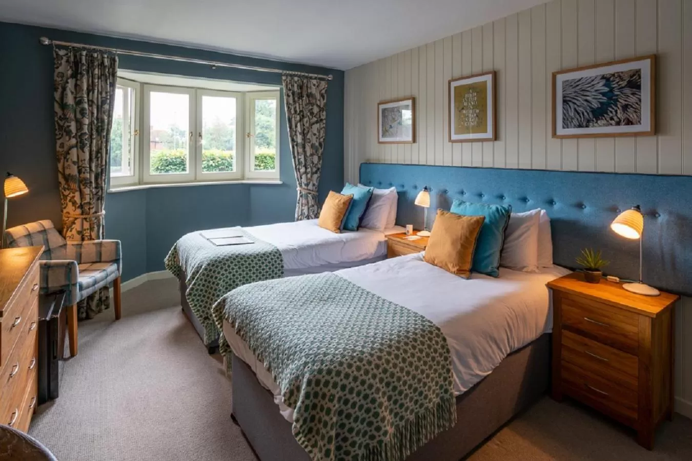 Bed in The Bird In Hand