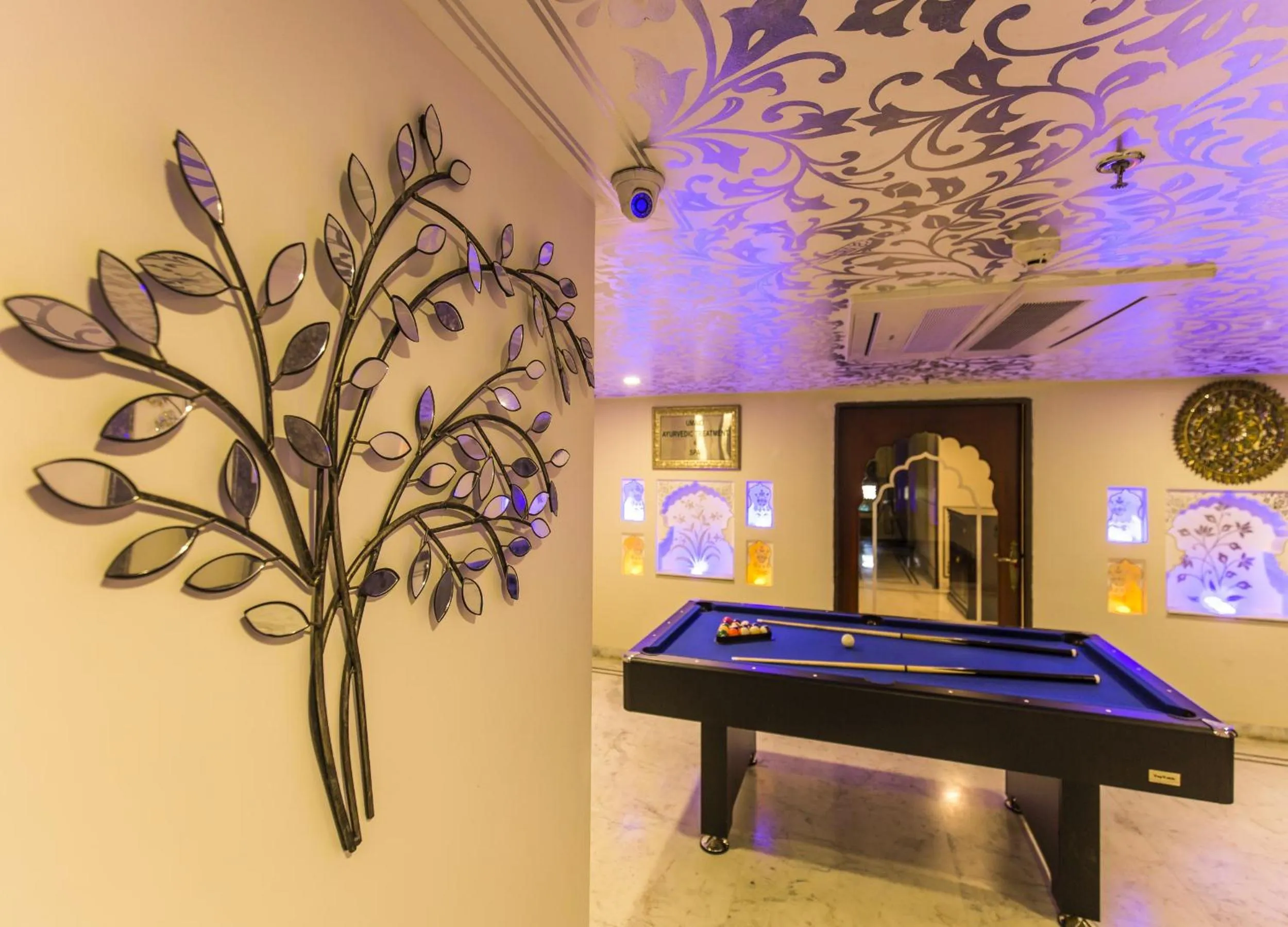 Billiard in Umaid Haveli-A Heritage Style Hotel & Resort