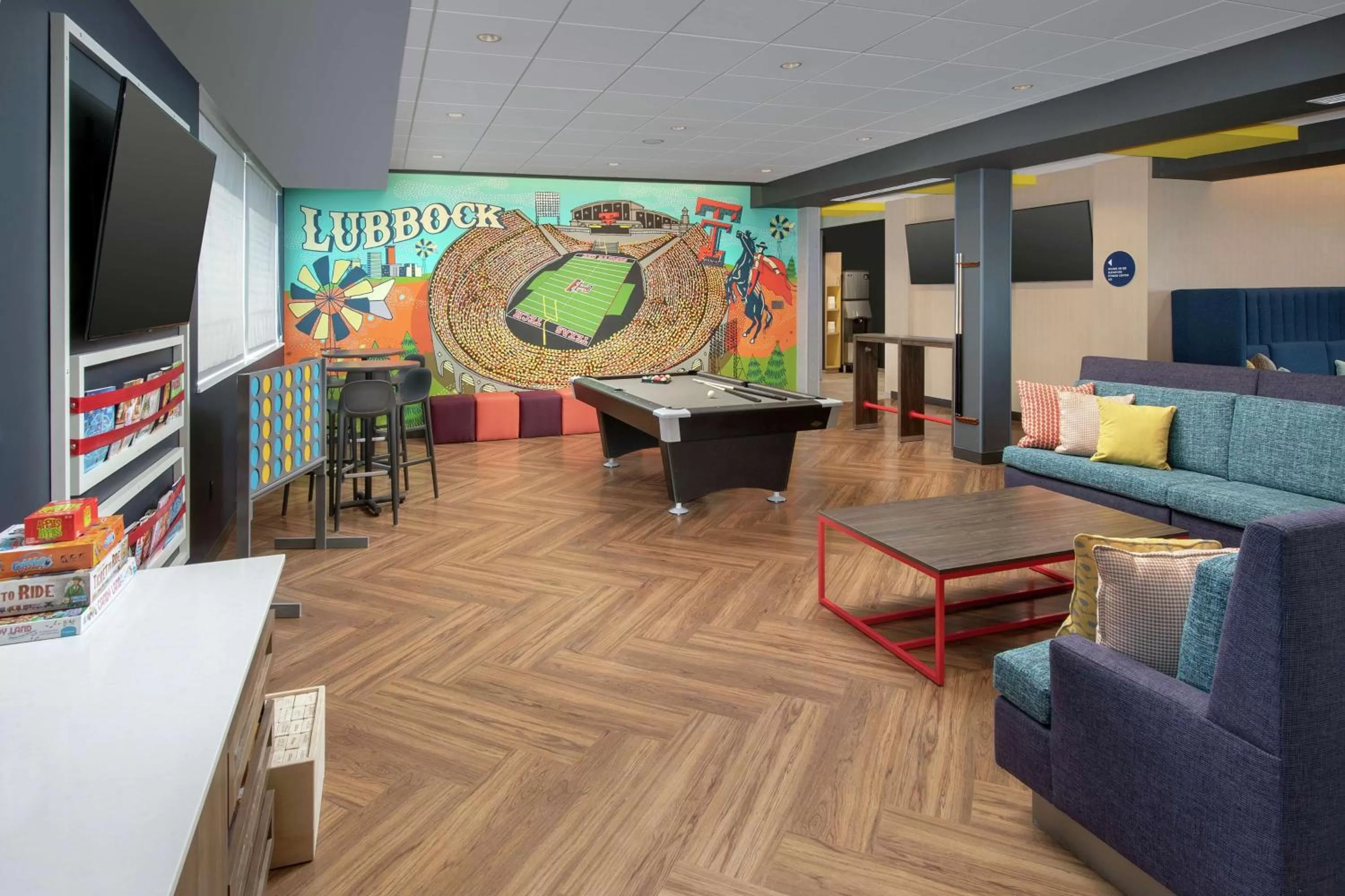 Lobby or reception in Tru By Hilton Lubbock Southwest