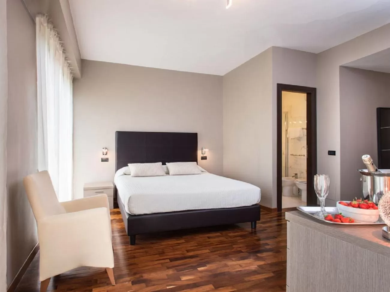 Bed in Hotel San Giorgio