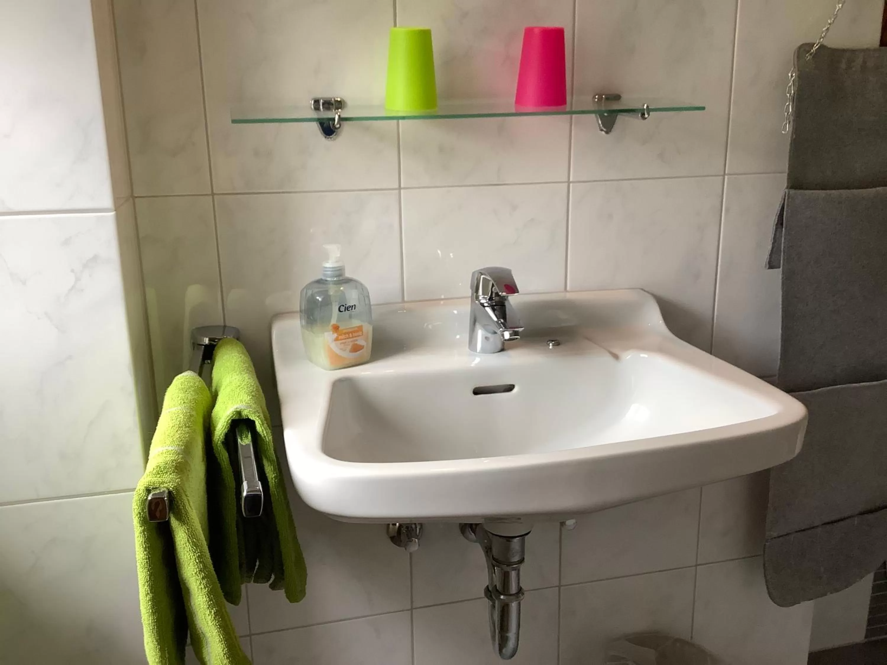 Bathroom in Am Obersee Hotel