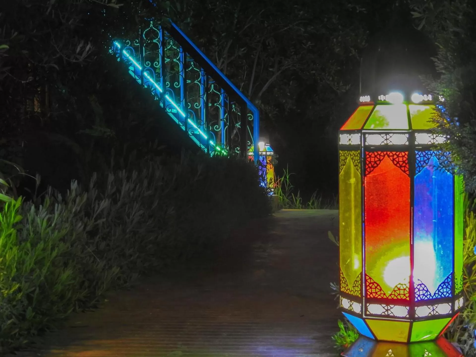 Night in Le Bleu House