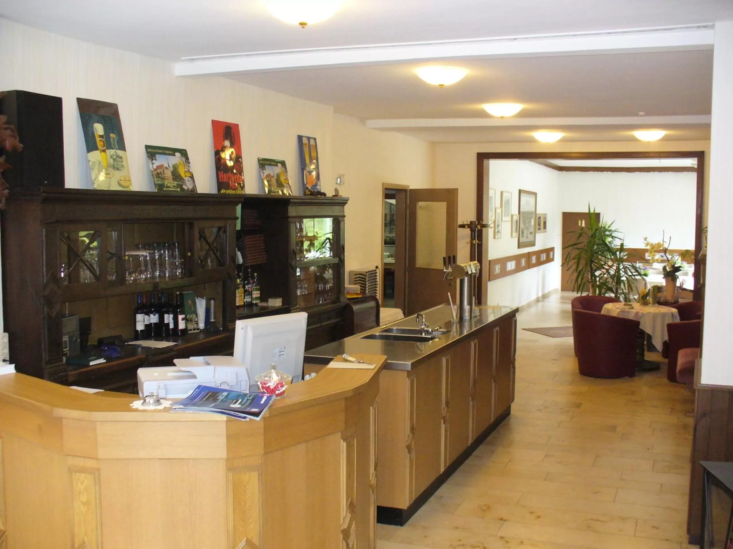 Lobby/Reception in Hotel Herrenrest